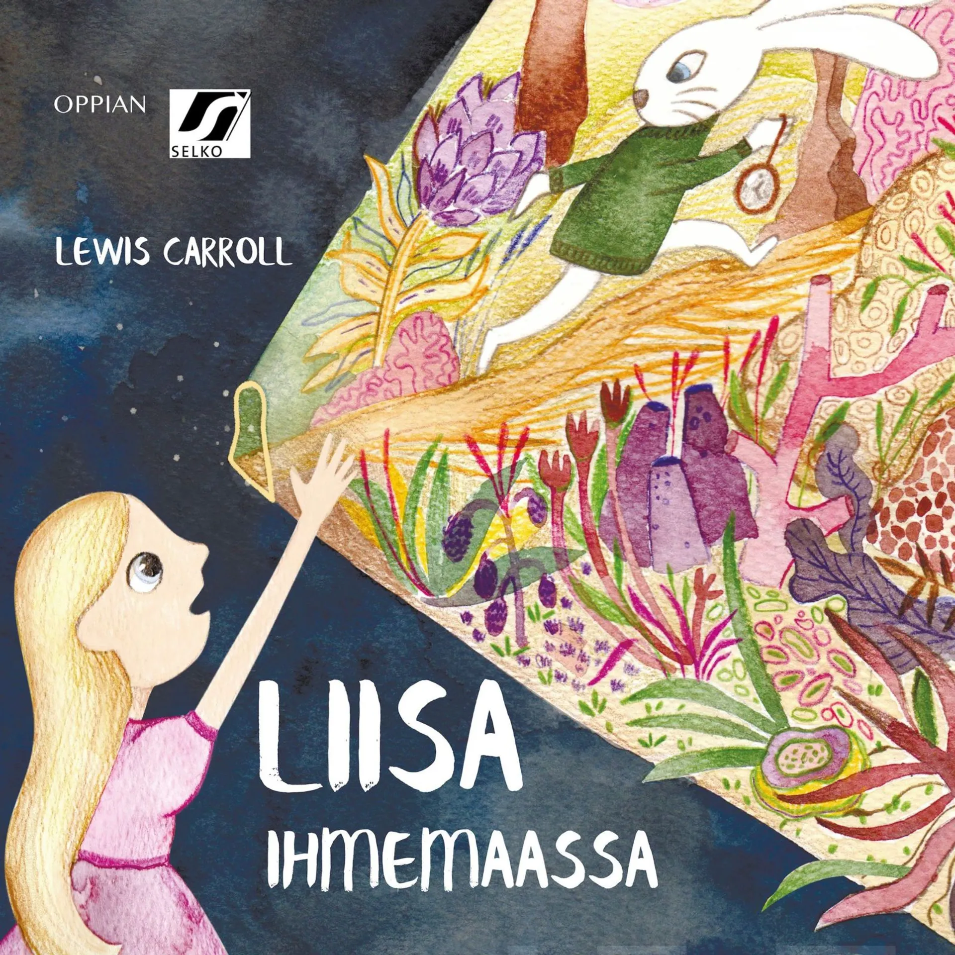 Carroll, Liisa Ihmemaassa (cd, selkokirja)