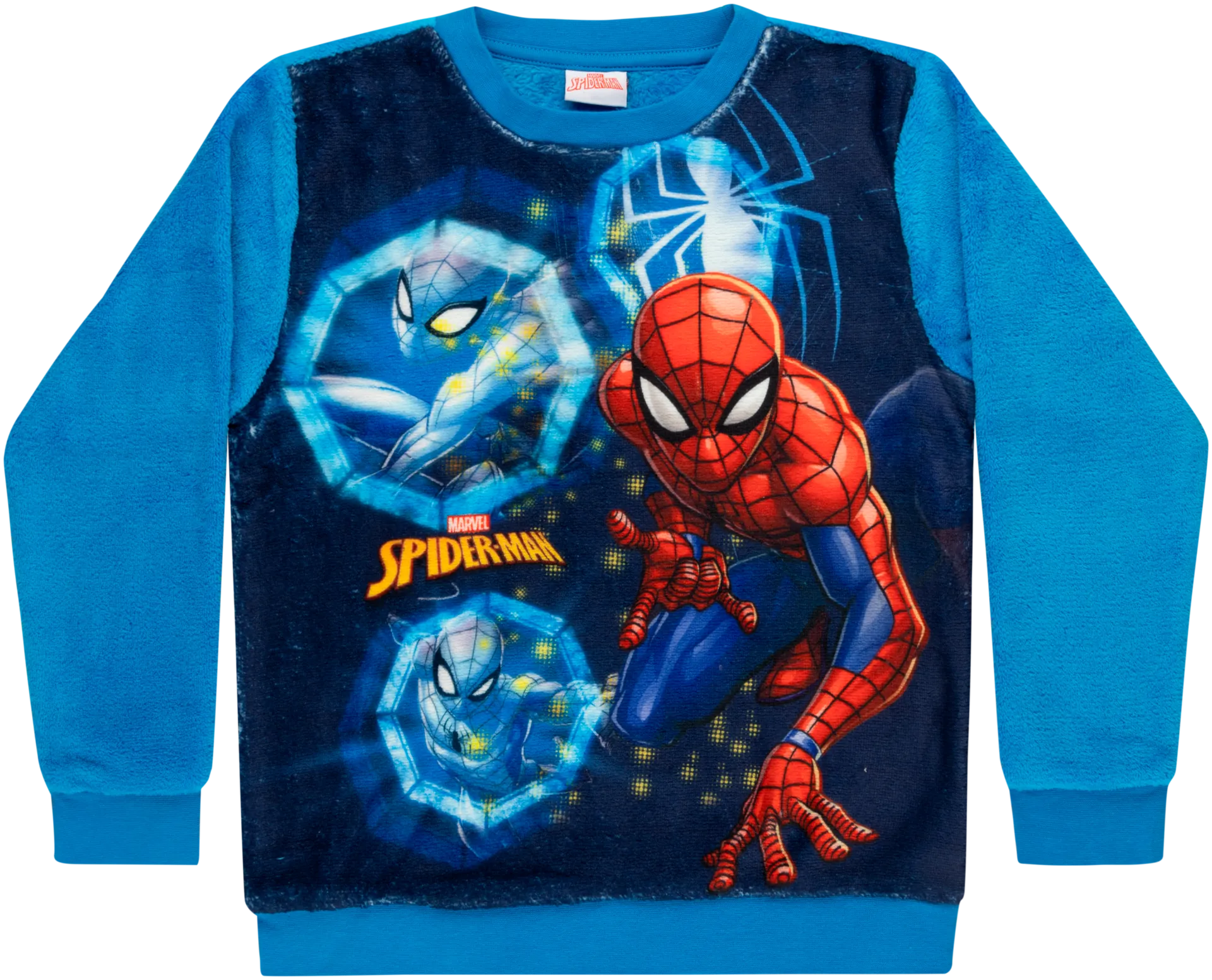 Spiderman lasten fleecepusero SPQ50001 - Blue - 1