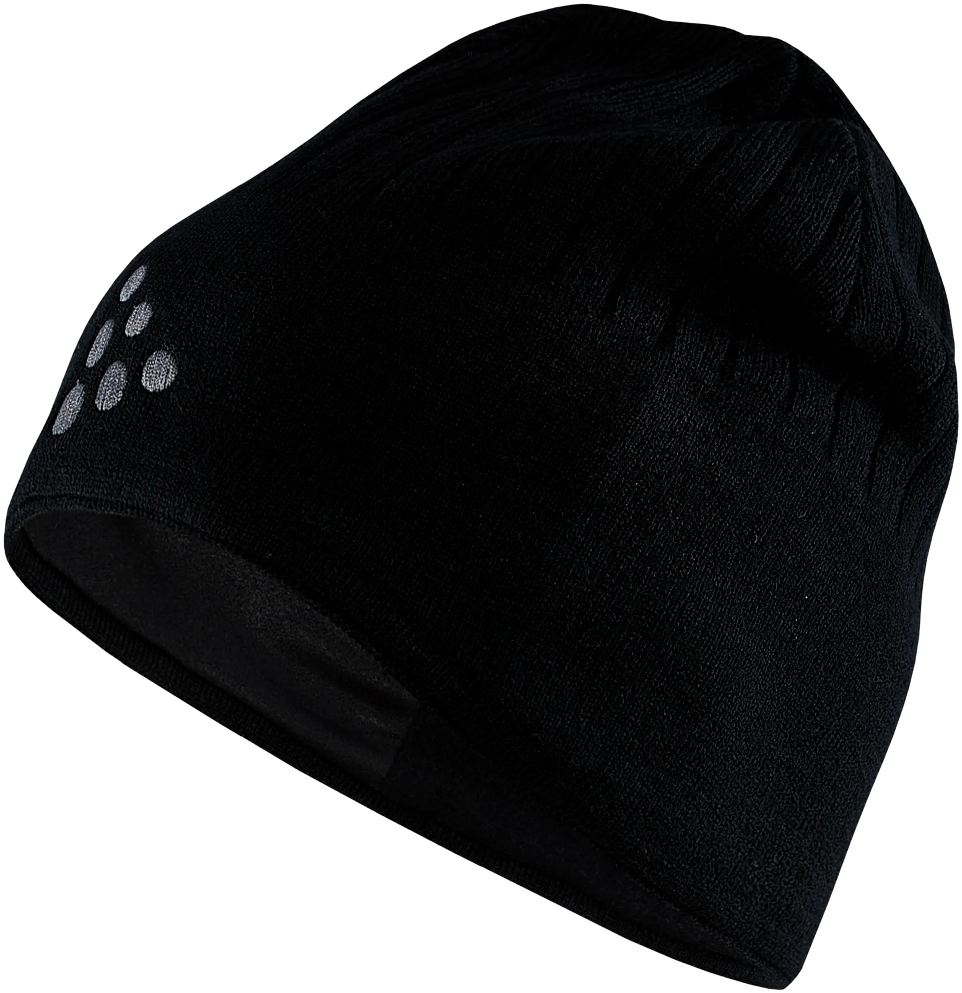 Hiihtopipo Craft adv windblock knit hat - BLACK