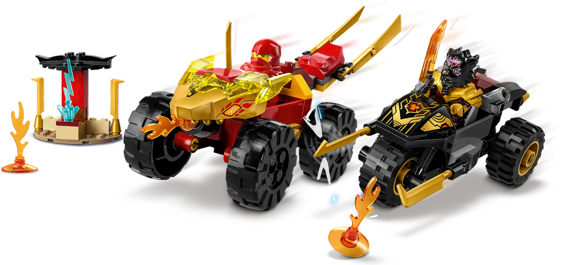 LEGO® NINJAGO® 71789 Kain ja Rasin auto- ja motskaritaistelu - 7