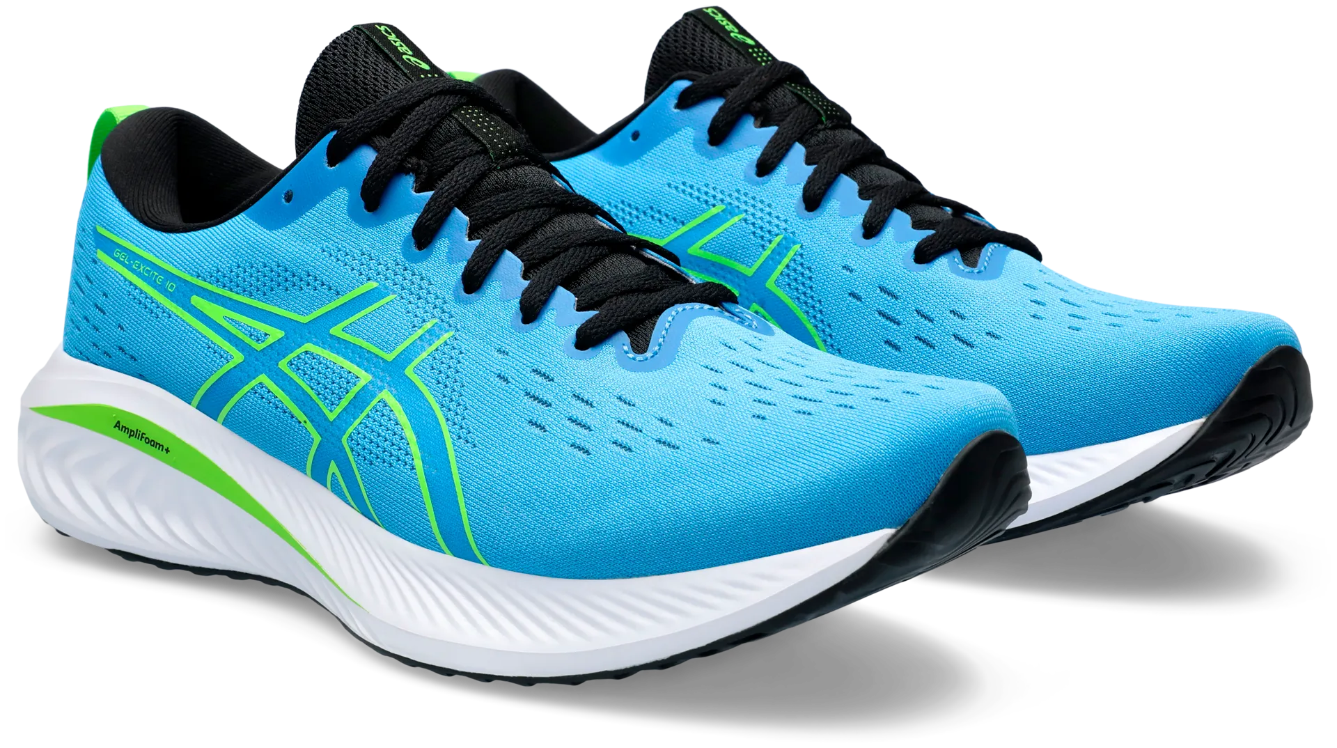 Asics miesten juoksujalkine Gel-Excite 10 - WATERSCAPE/ELECTRIC LIME - 4