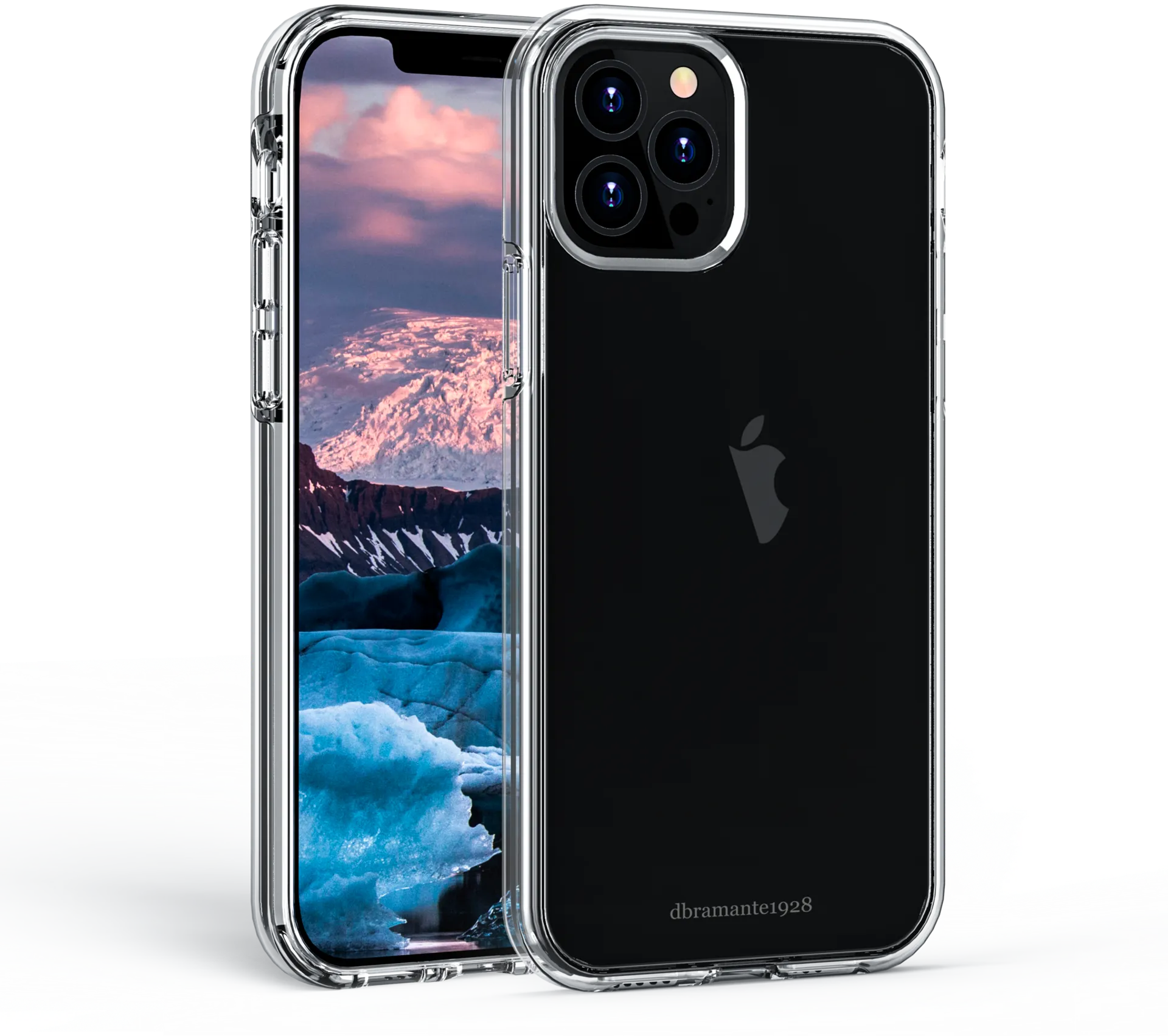 Dbramante1928 Iceland Pro iPhone 12/12 Pro suojakuori läpinäkyvä - 2