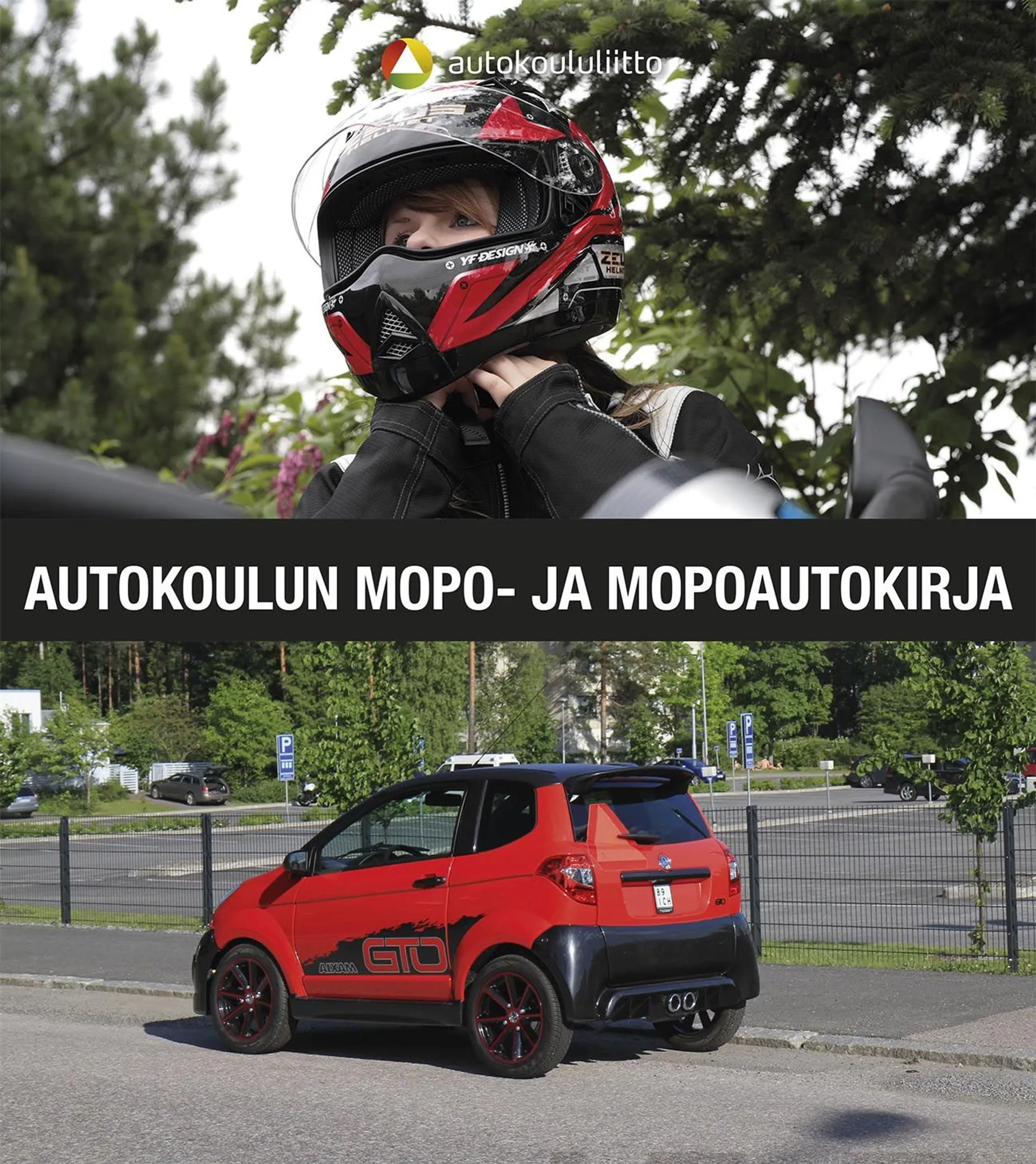 Autokoulun mopo- ja mopoautokirja