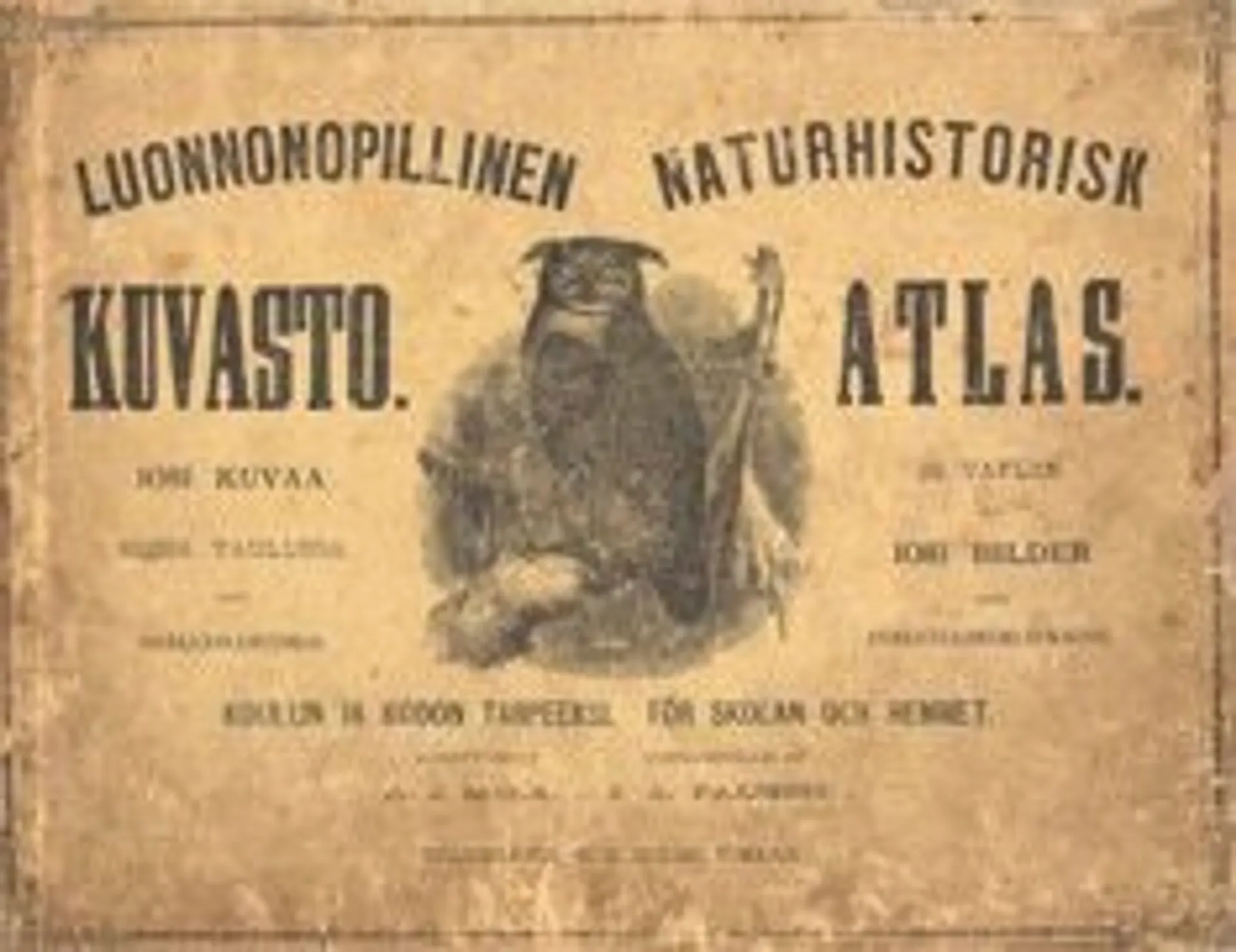 Mela, Luonnonopillinen kuvasto - Naturhistorisk atlas