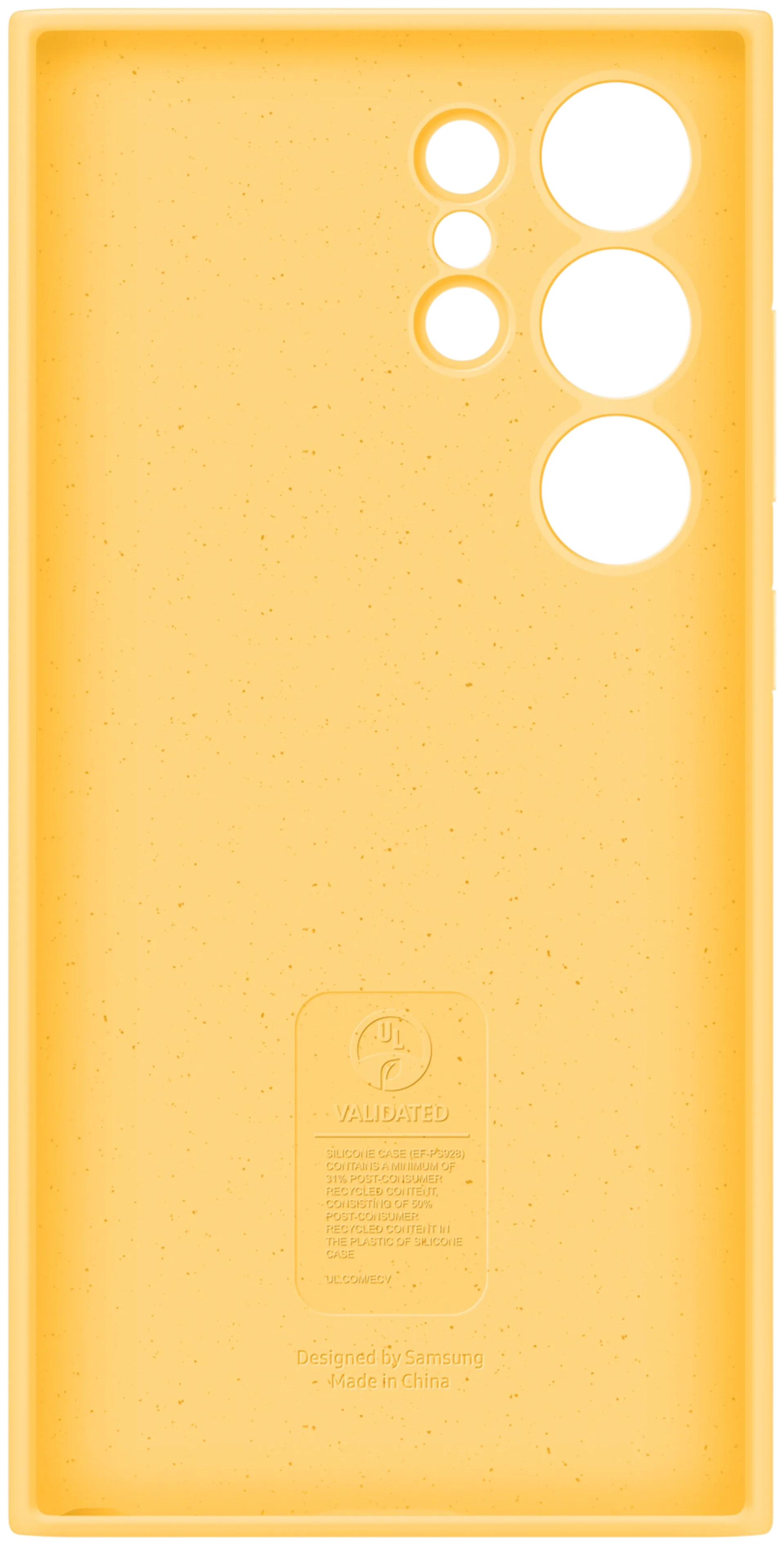 Samsung S24 ultra silikonisuoja keltainen - 5