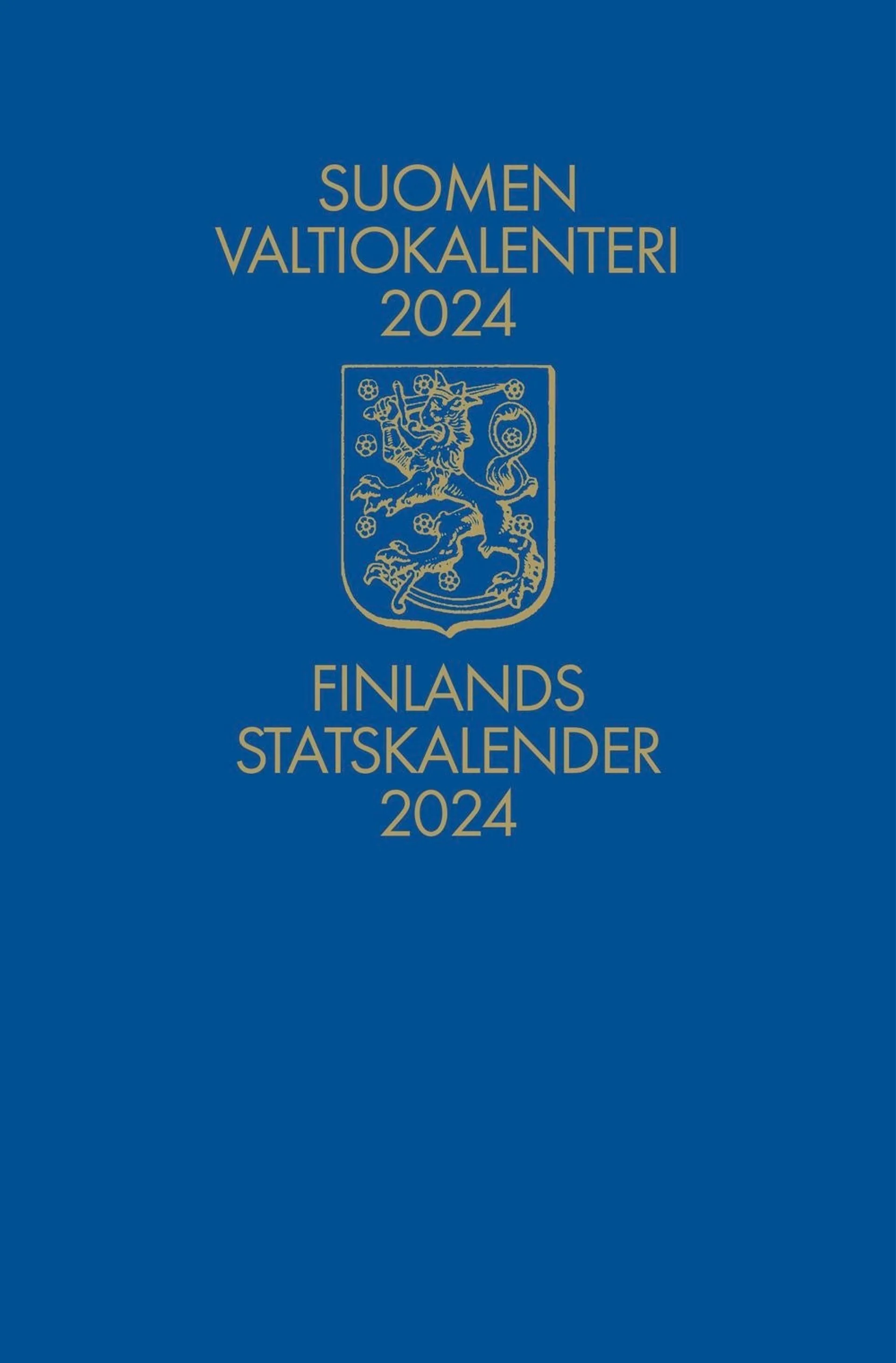 Suomen valtiokalenteri 2024 - Finlands statskalender 2024