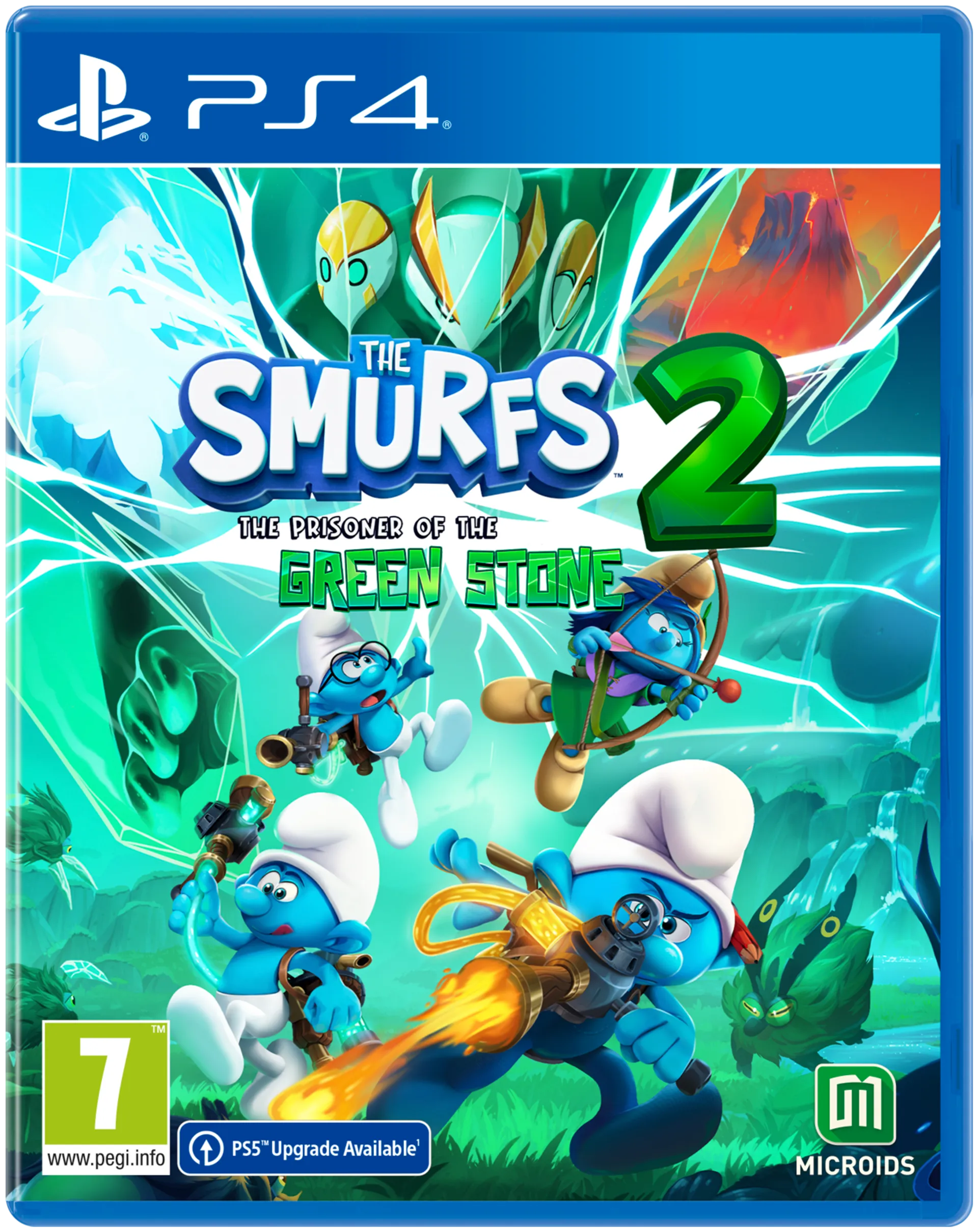 PS4 The Smurfs 2 Green Stone