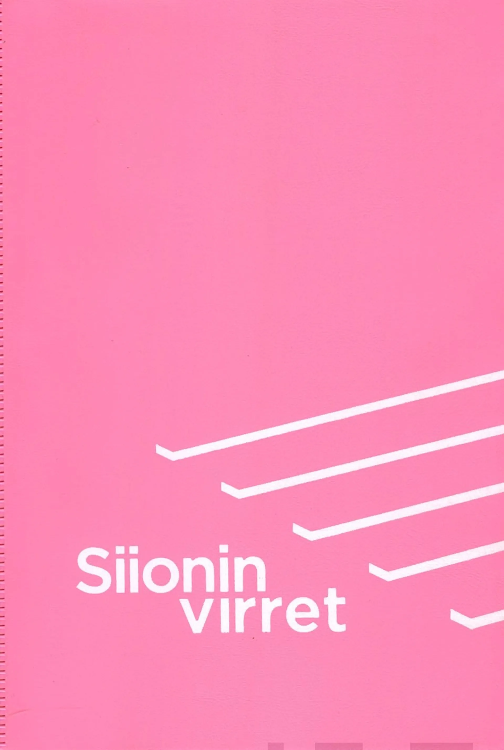 Siionin virret (vaaleanpunainen, nuottipainos, iso teksti, 125x185 mm)