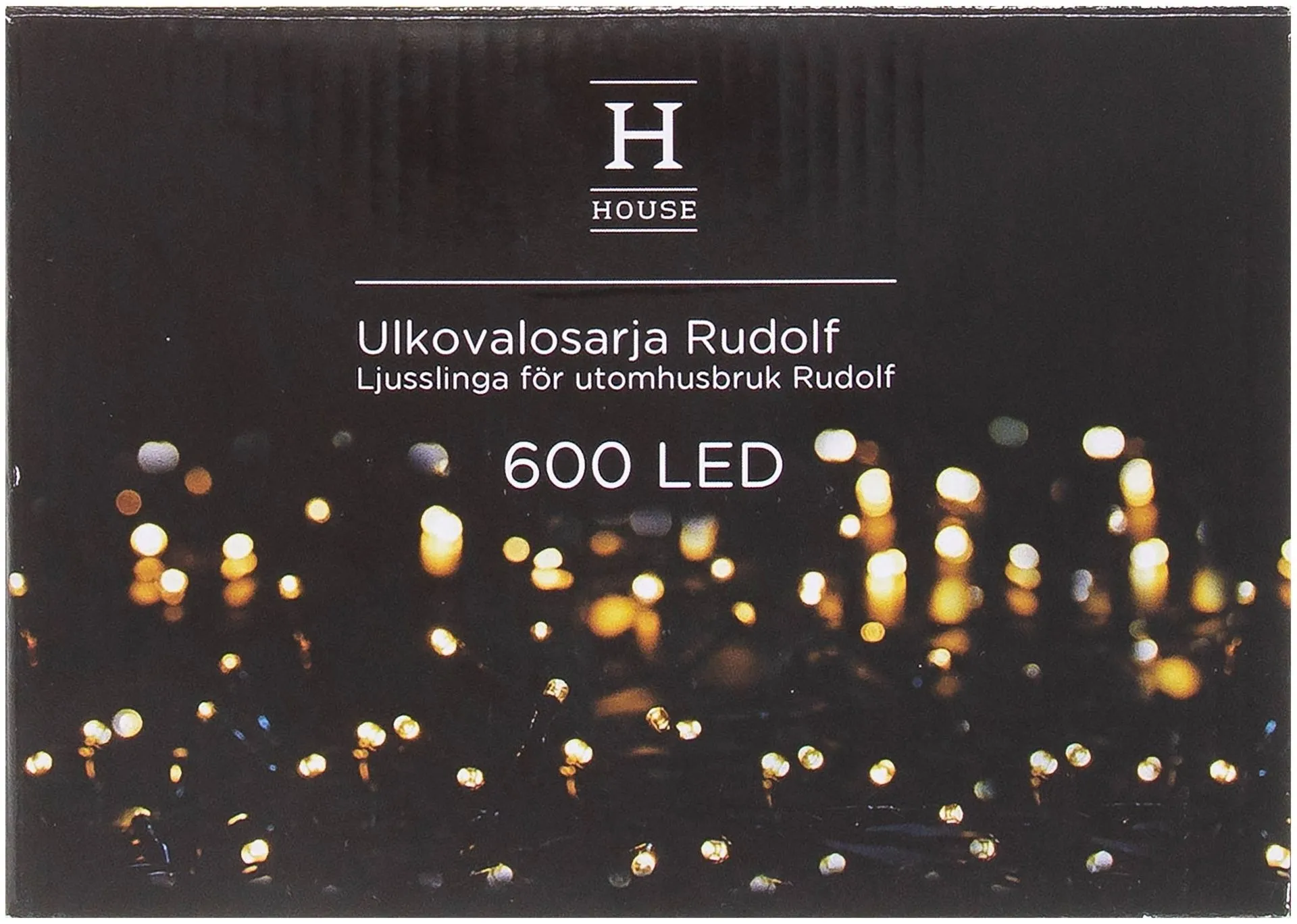 House ulkovalosarja Rudolf 600led IP44