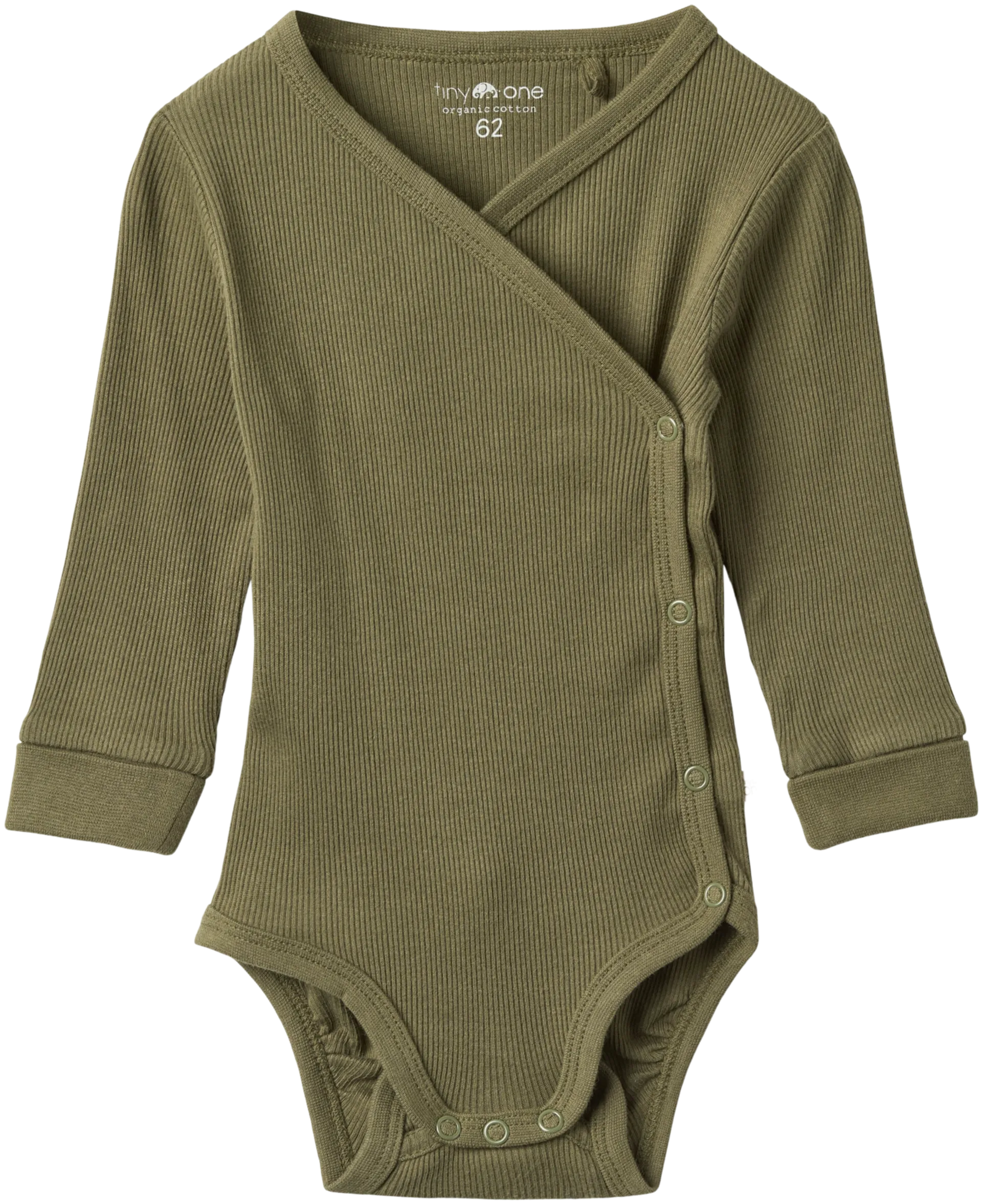 TinyOne vauvojen kietaisubody Baby wrap - Burnt olive - 1