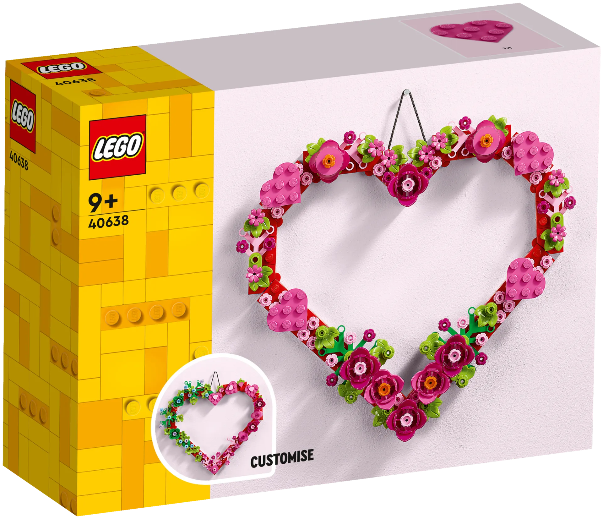 LEGO Icons 40638 Sydänkoriste - 2