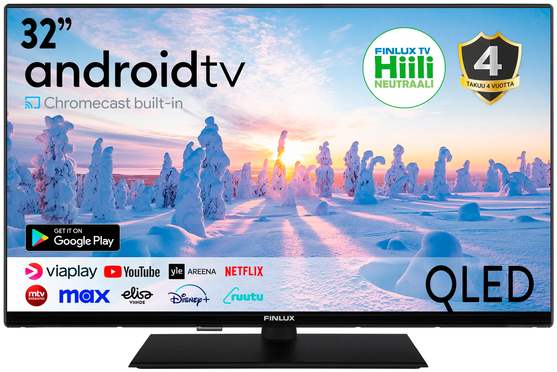 Finlux 32" FullHD Android QLED Smart TV 32G10.2ACI - 3