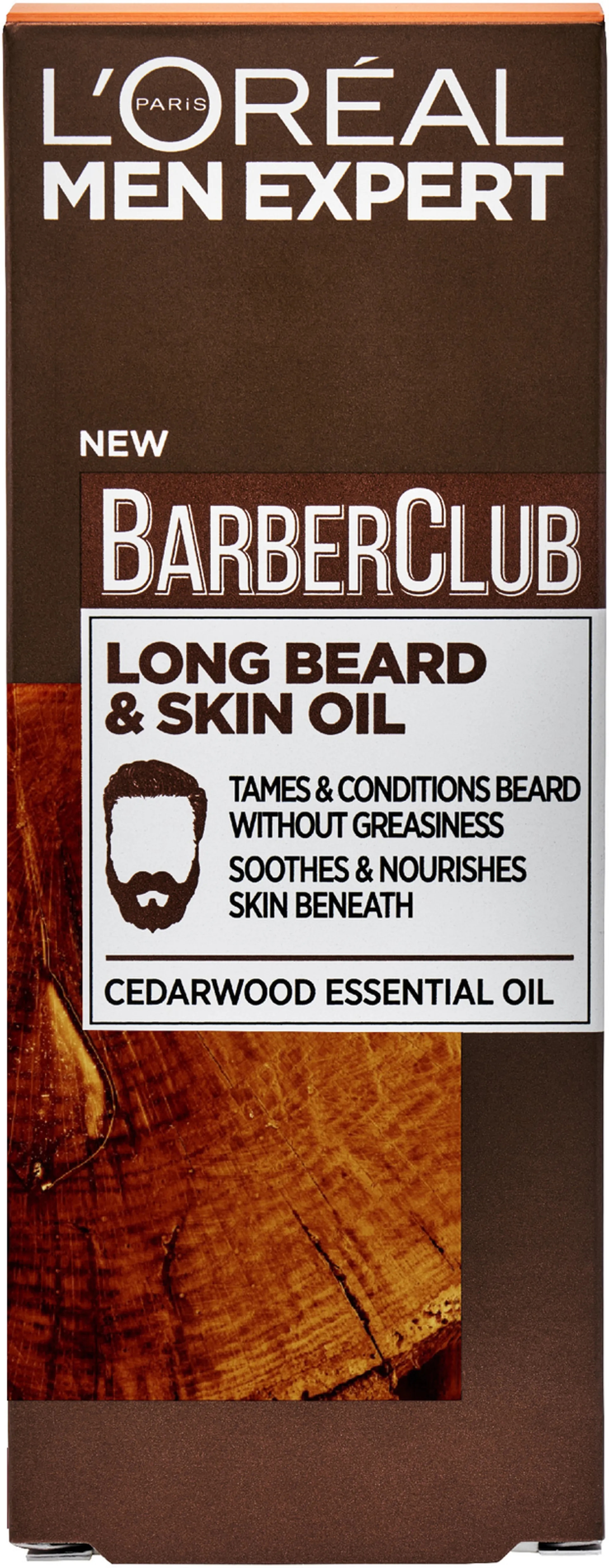 L'Oréal Paris Men Expert Barber Club Long Beard & Skin Oil öljy parralle ja iholle 30ml - 2