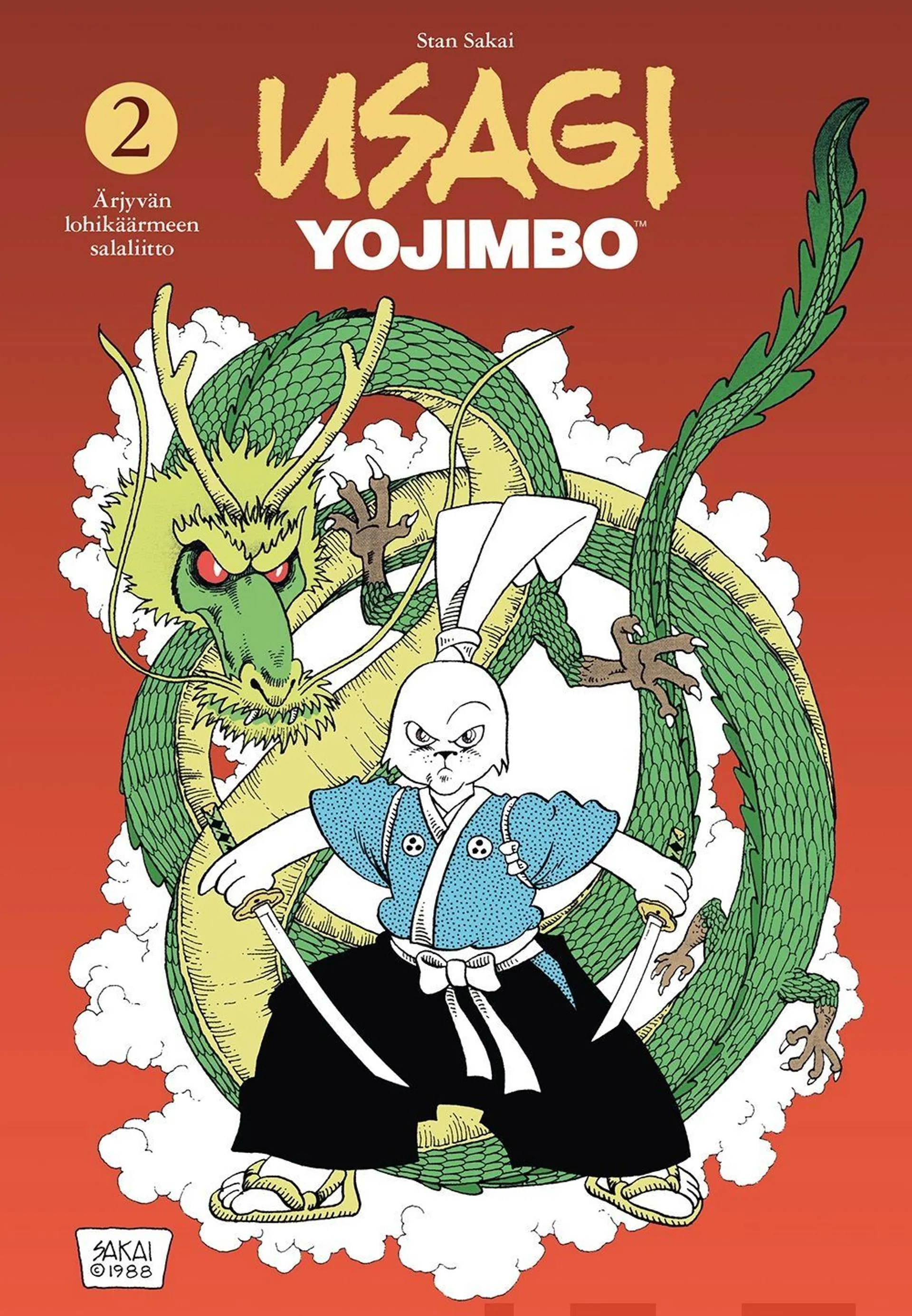 Sakai, Usagi Yojimbo 2 - Ärjyvän lohikäärmeen salaliitto