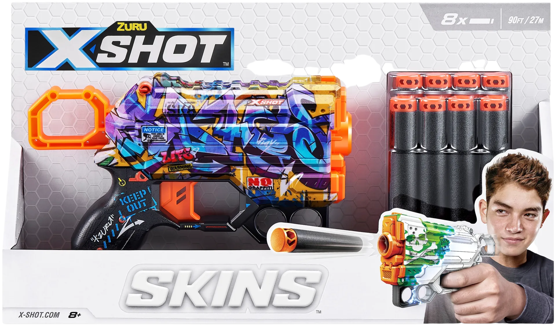X-Shot leikkiase Skins Menace - 3
