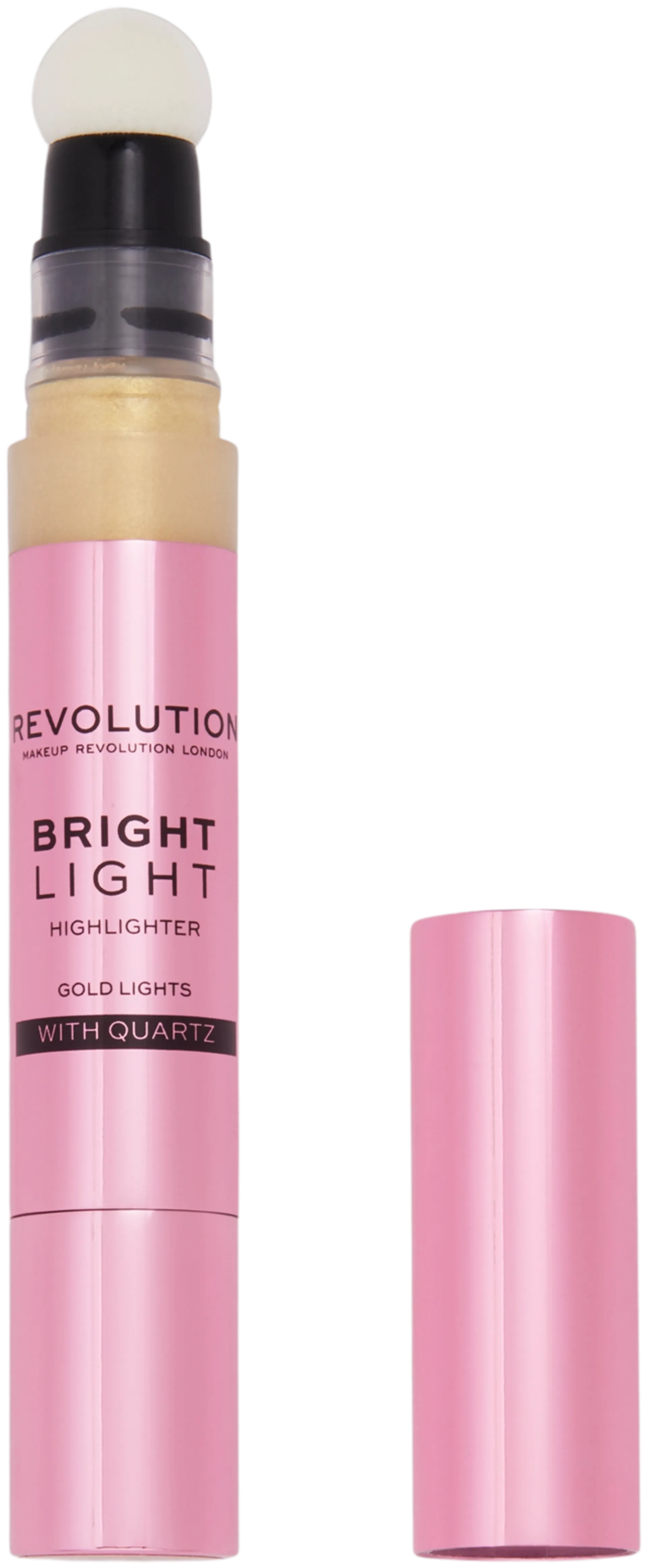 Revolution Bright Light Beam Pink korostussävy 3ml - Gold Lights - 2