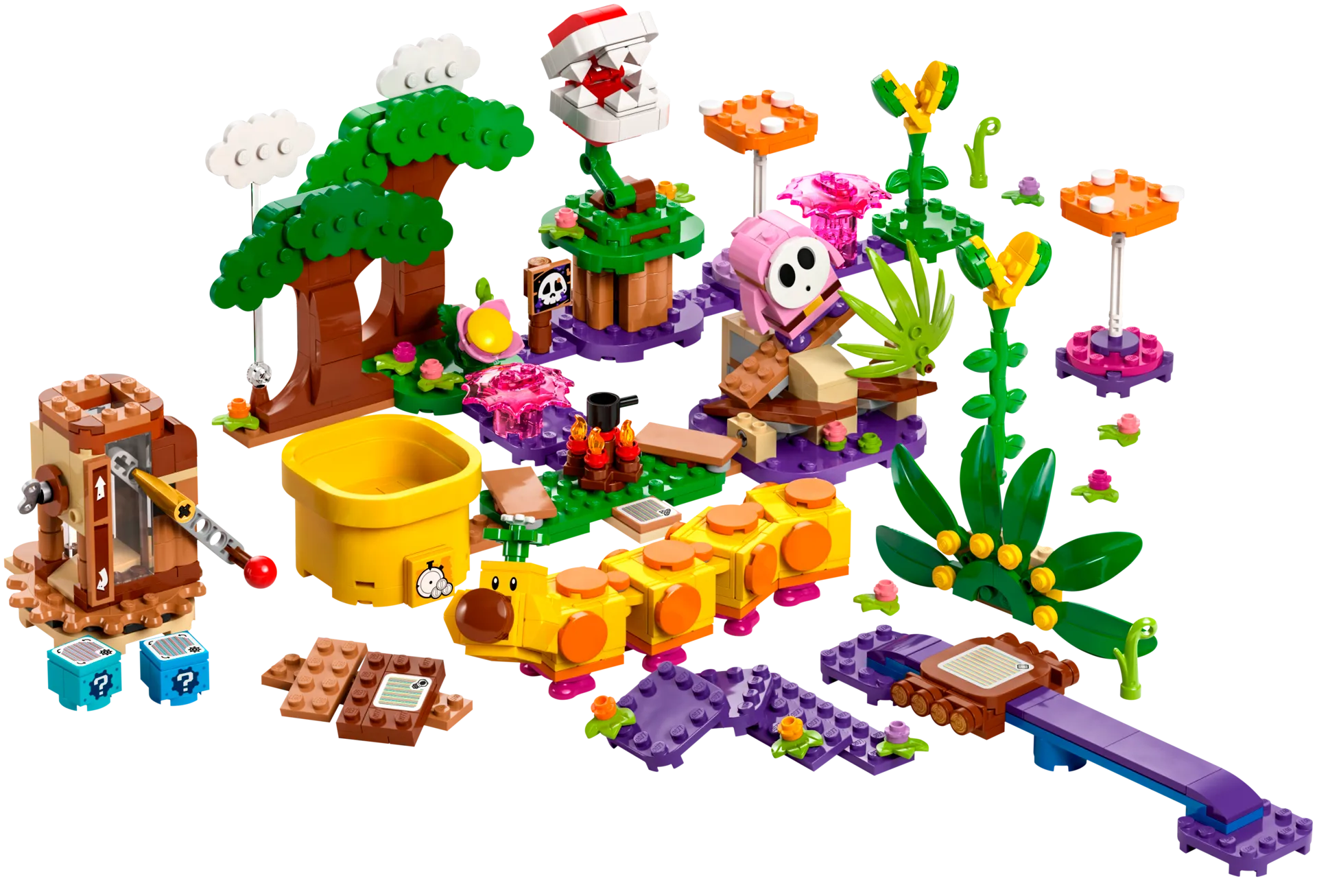 LEGO® Super Mario™ 71434 - Soda Jungle rakennussetti, Wiggler - 4