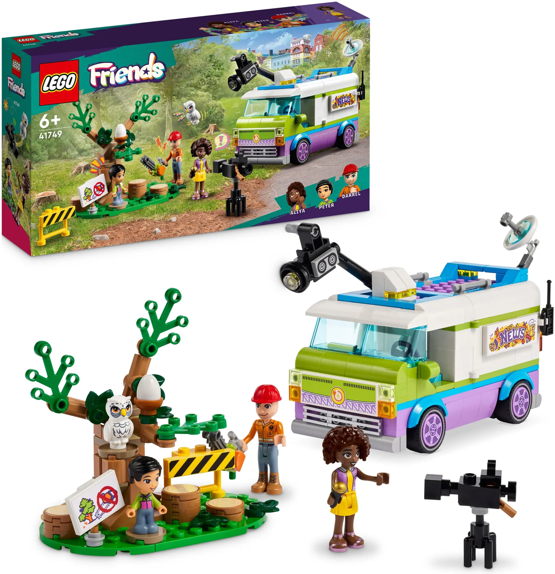 LEGO® Friends 41749 Uutisauto - 4