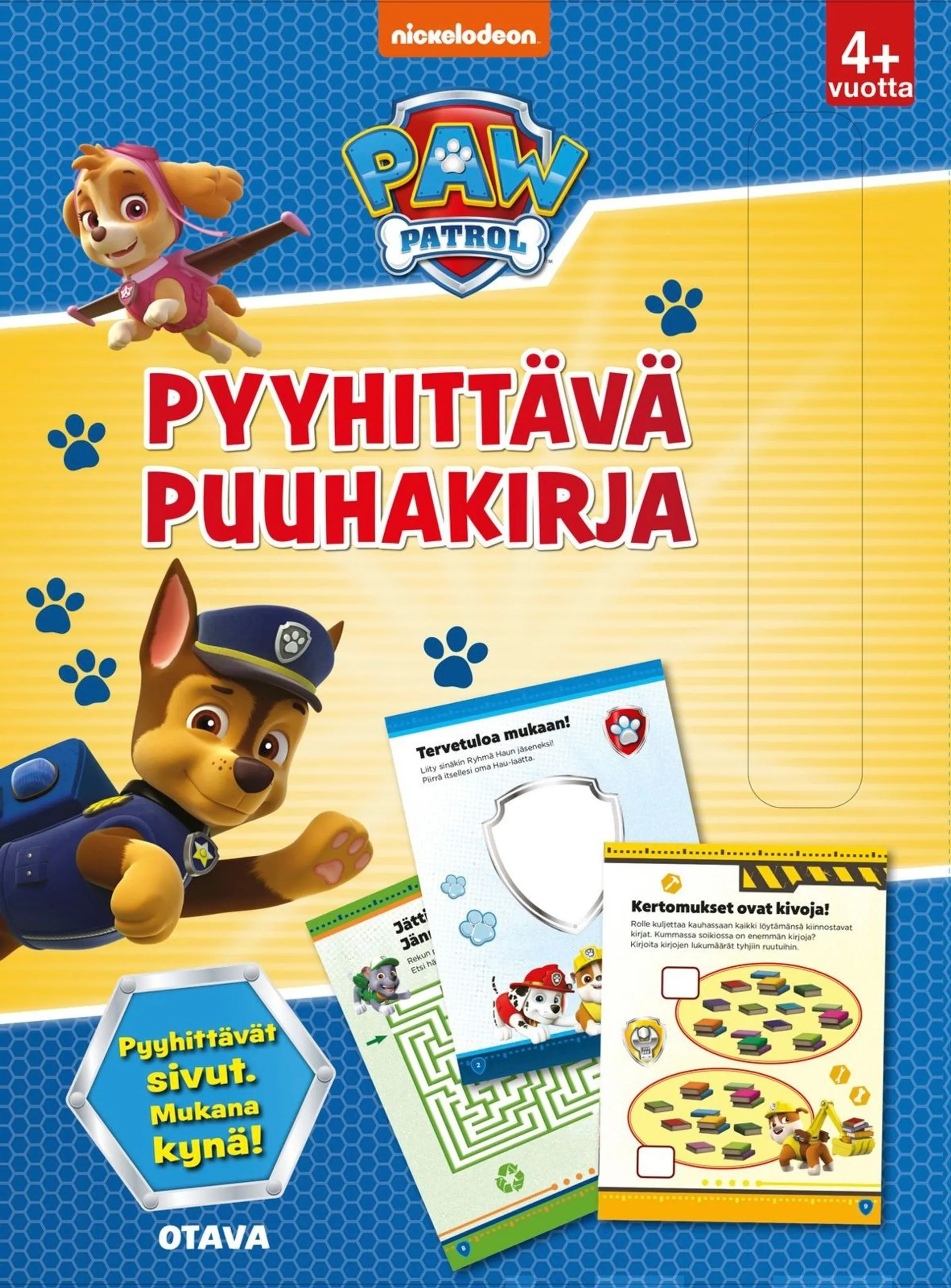 Ryhmä Hau pyyhittävä puuhakirja