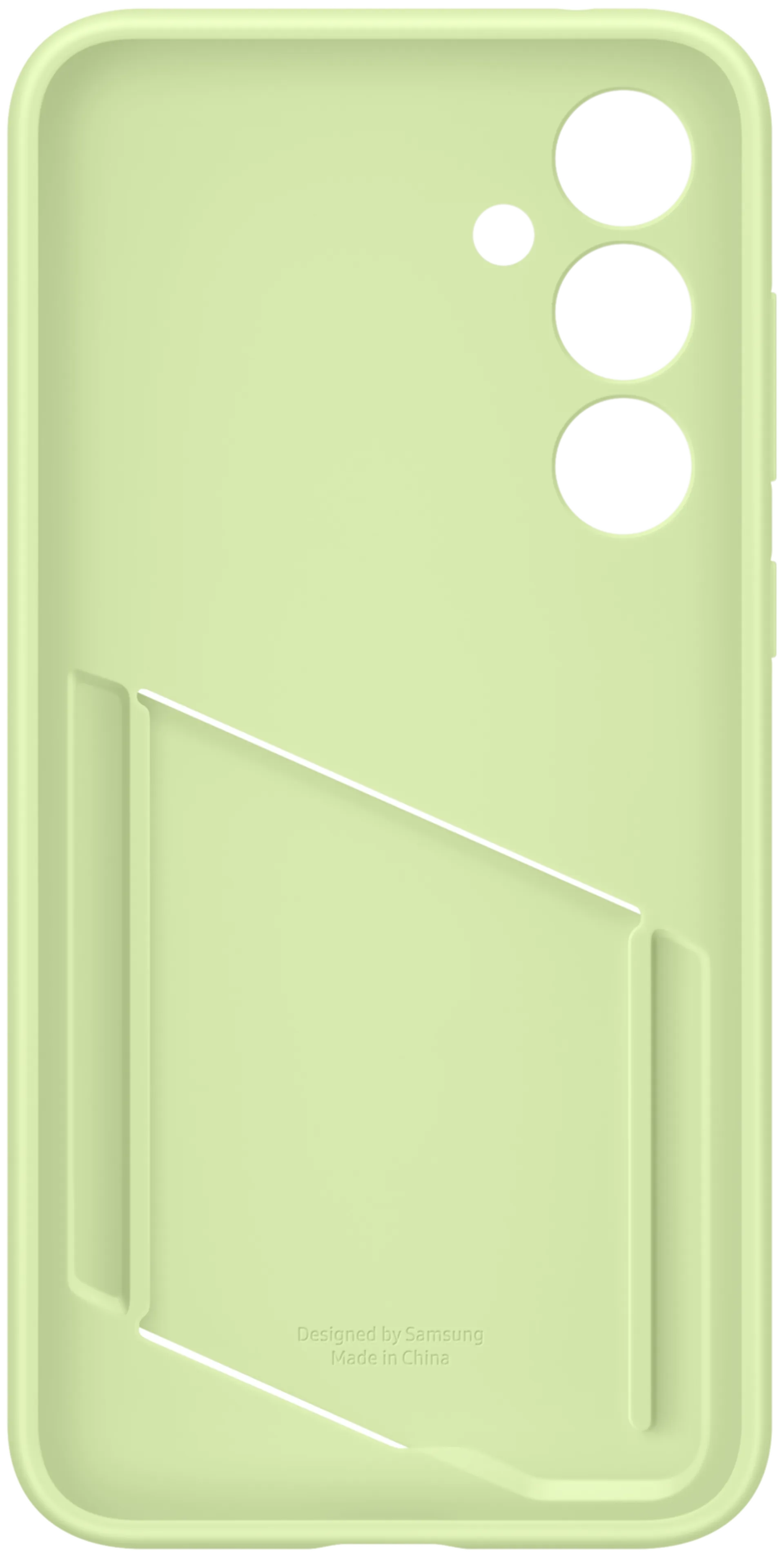 Samsung Galaxy A35 card slot case suojakotelo vaaleanvihreä - 5