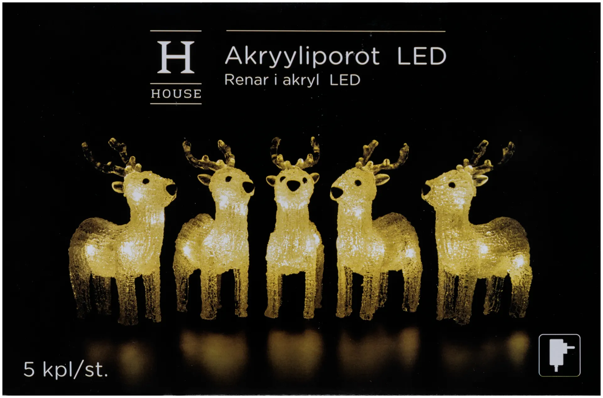 House akryyliporot 5 kpl IP44 - 2