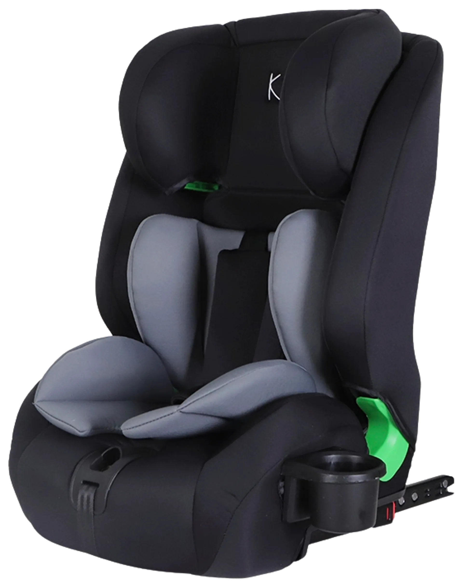 Kikid Turvaistuin Premium 76-150cm i-Size ISOFIX R129, musta-harmaa - 3