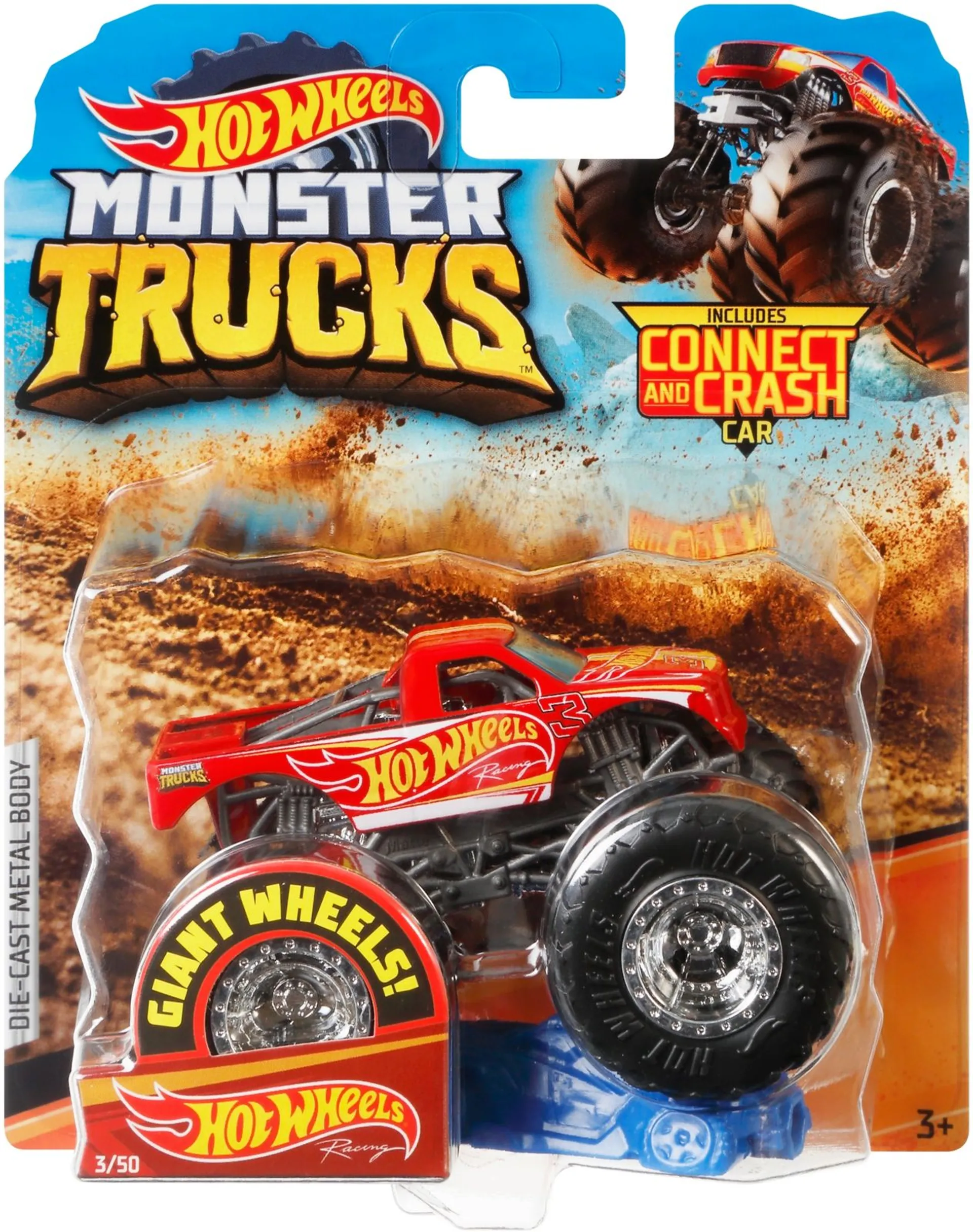 Hot Wheels Monster Truck 1:64 Asst. Fyj44 - 1