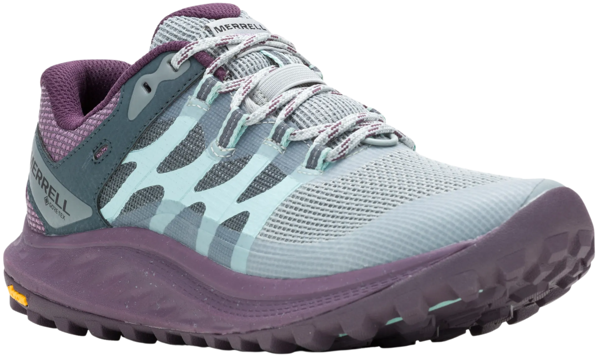 Merrell Antora 3 GTX naisten maastojuoksu- ja ulkoilujalkine - HIGHRISE/PLUM - 2