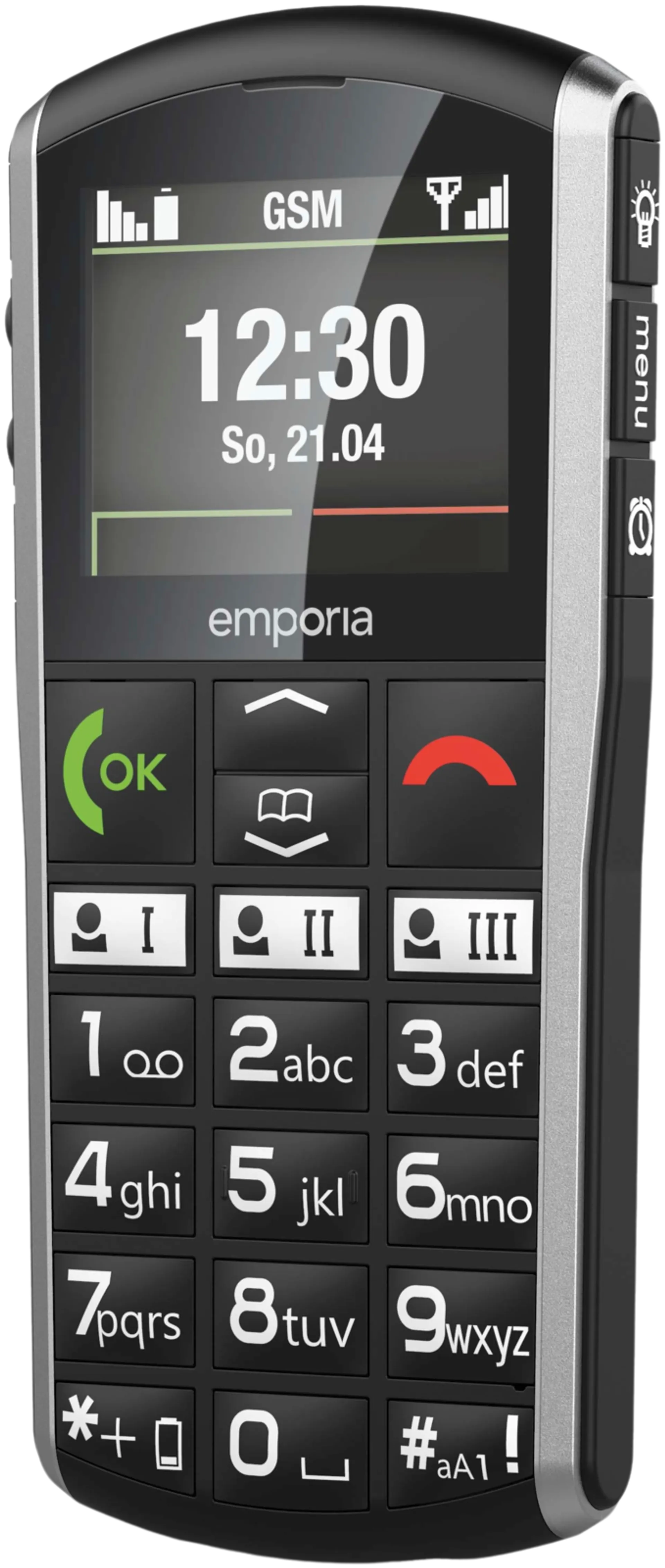 Emporia Simplicity 4G puhelin, musta - 3