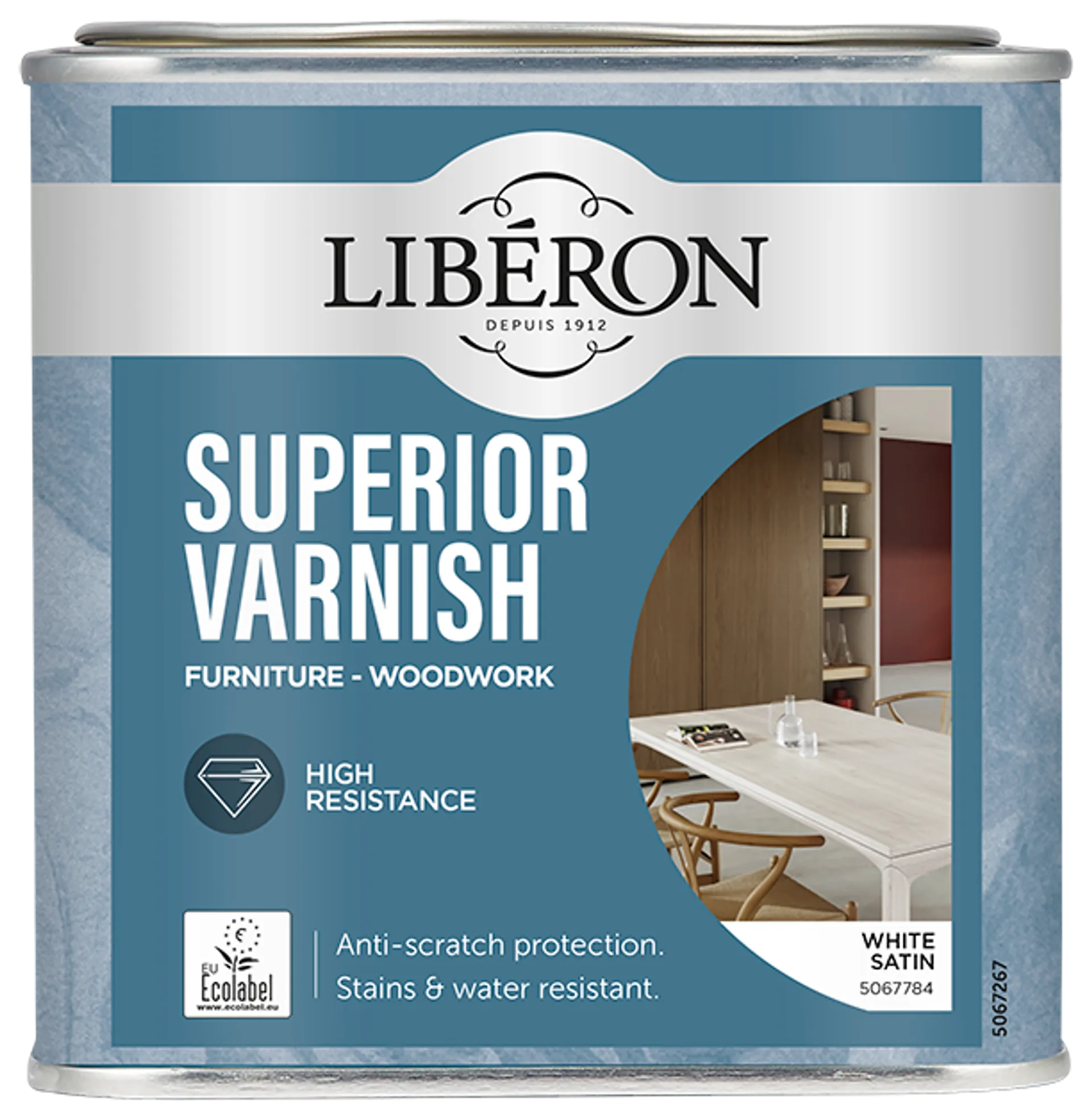 Liberon kalustelakka Superior 500 ml White Satin - 1