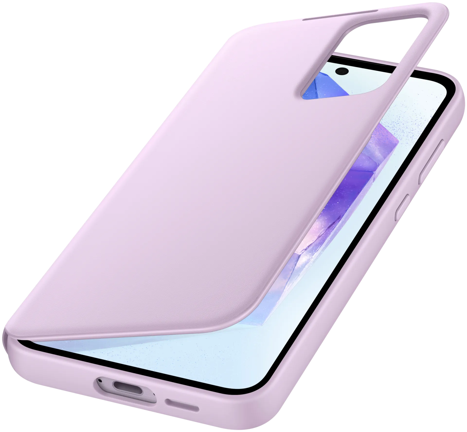 Samsung Galaxy A55 smart view wallet laventeli suojakotelo - 2