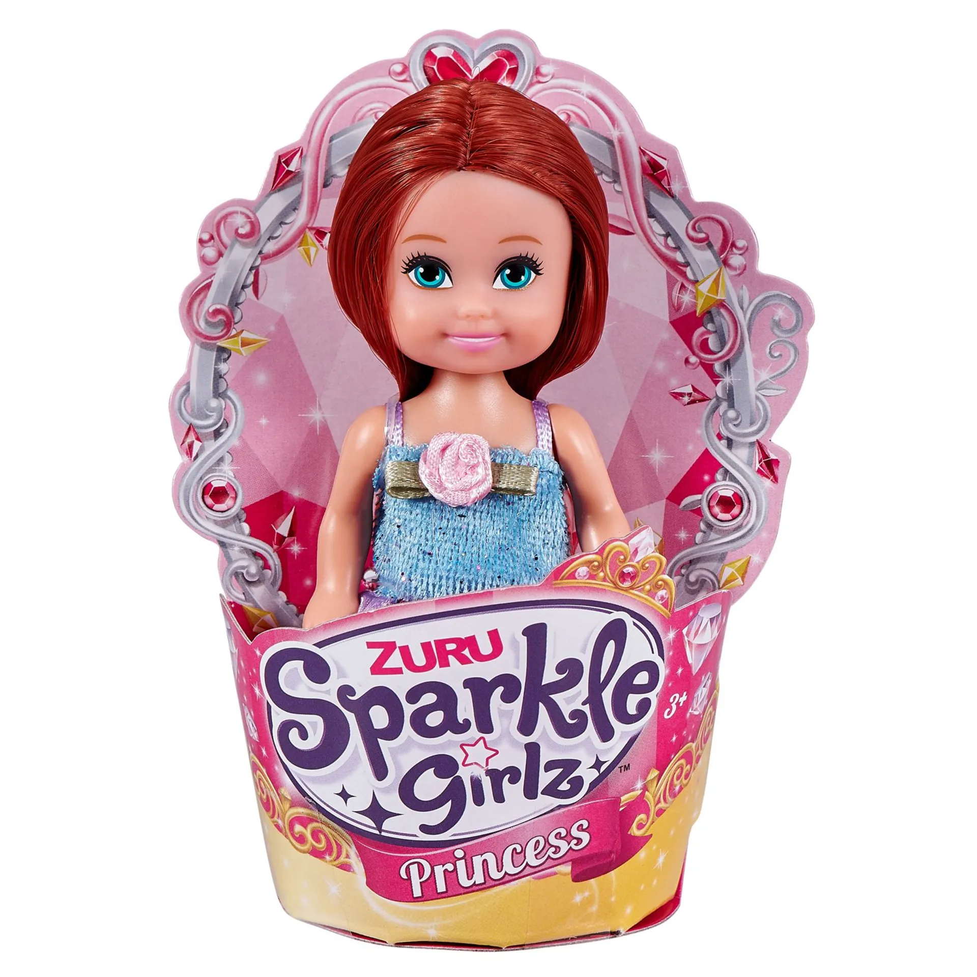 Sparkle Girlz 4.7" Princess Cupcake - 6
