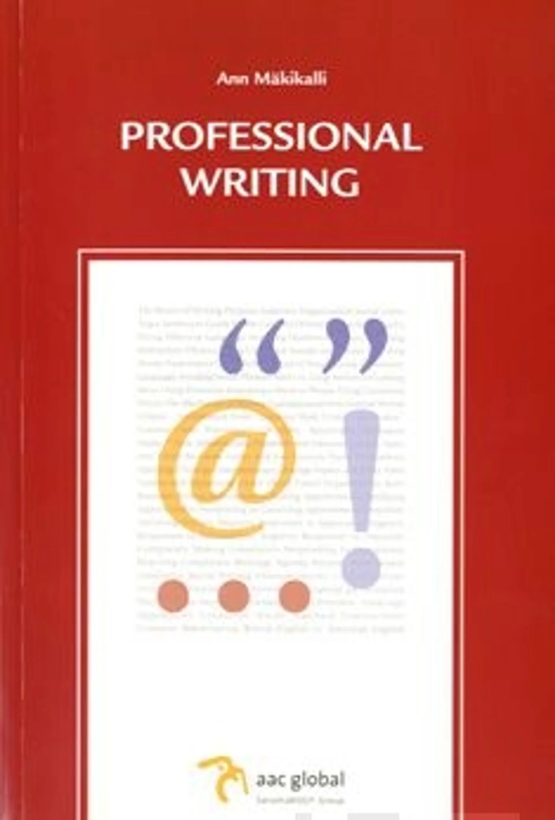 Mäkikalli, Professional writing