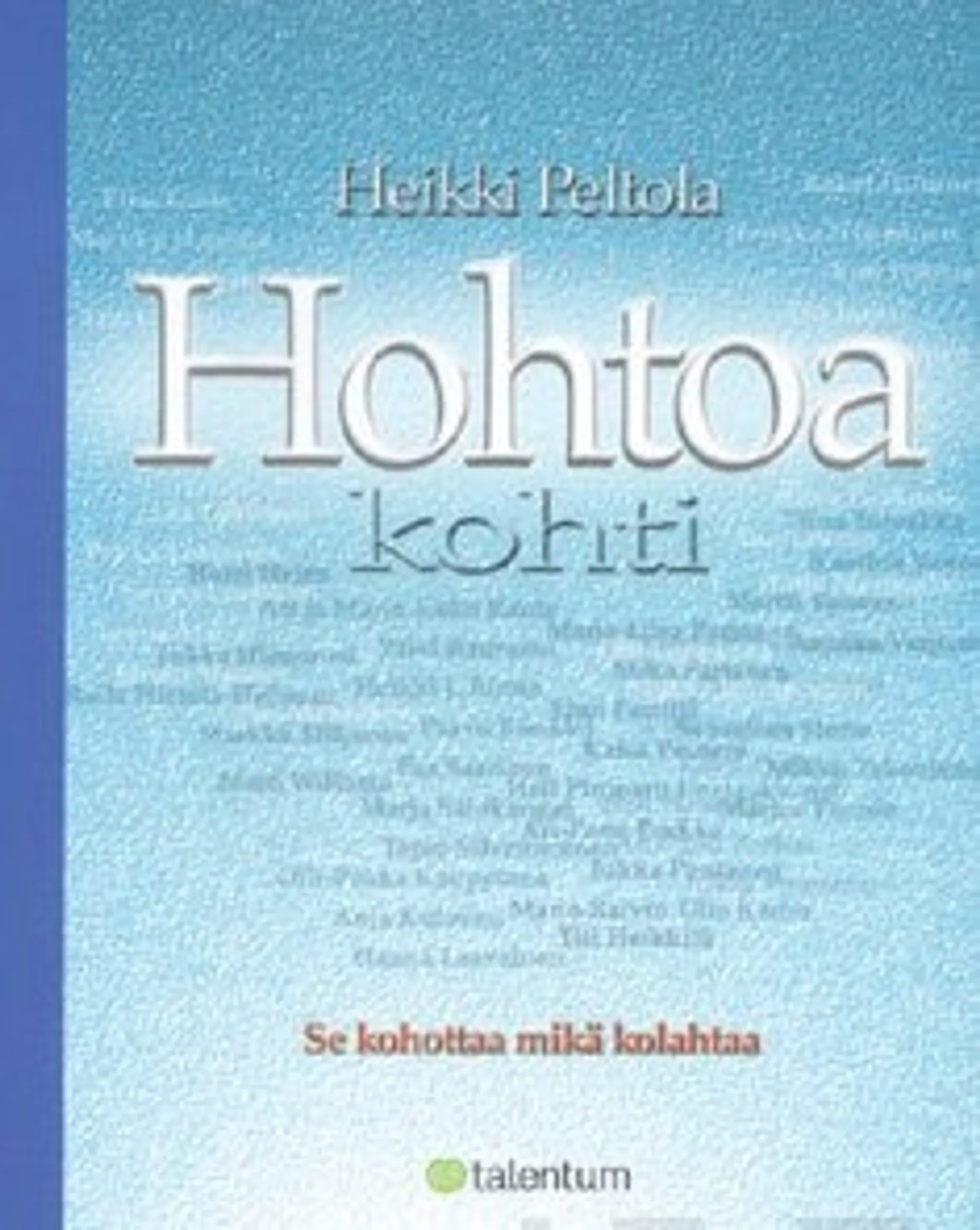 Hohtoa kohti