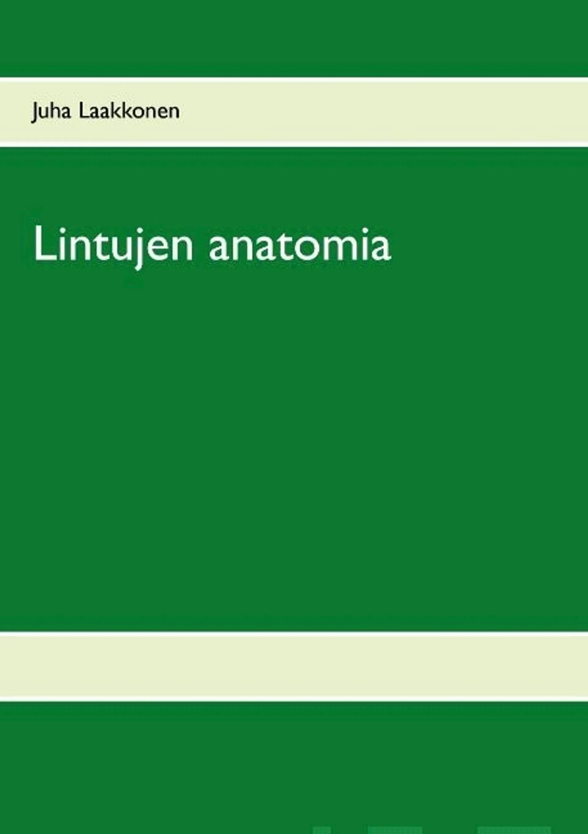 Laakkonen, Lintujen anatomia