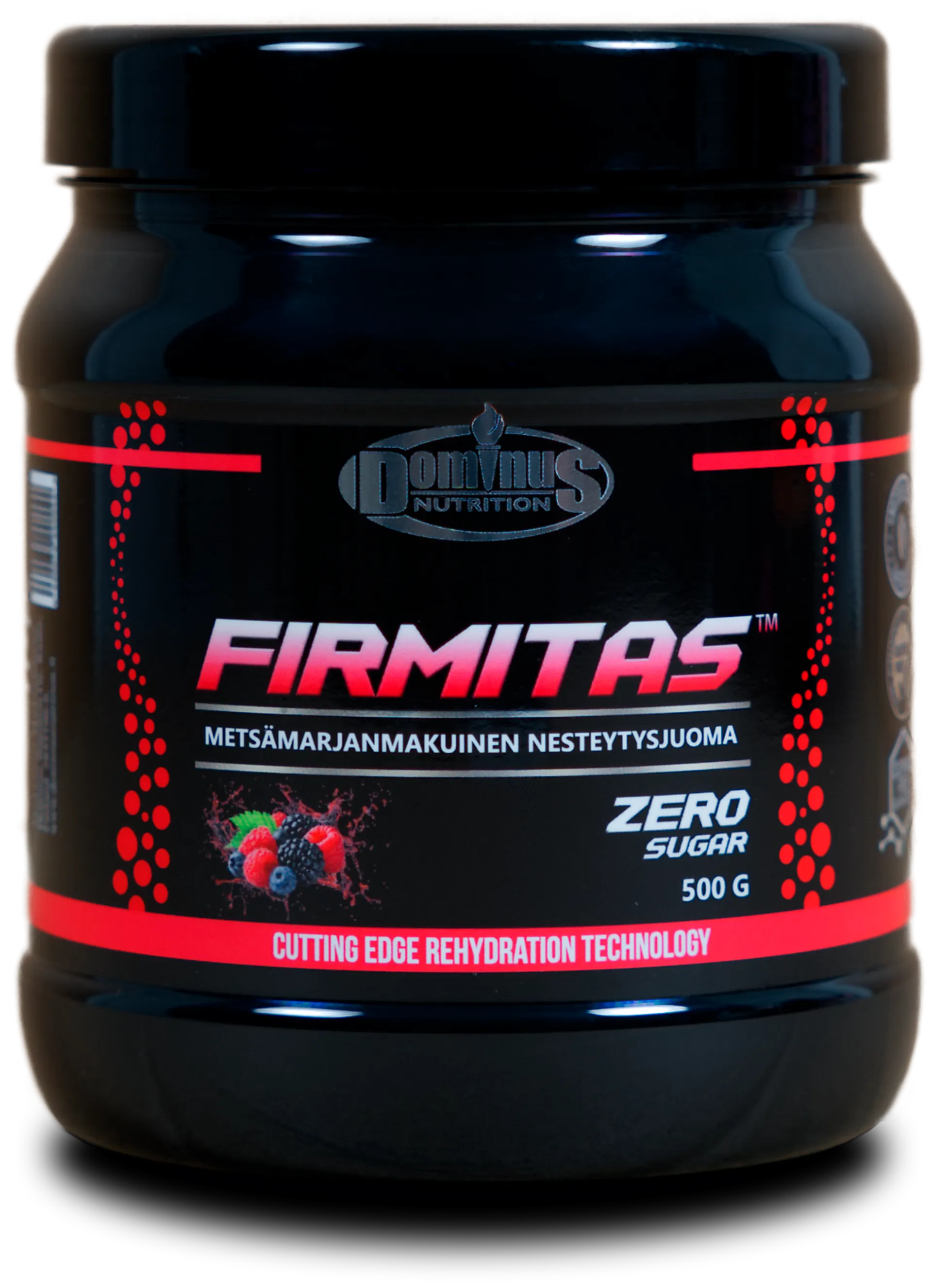 FIRMITAS™ Metsämarja 500 g ZERO sugar nesteytysjuomajauhe