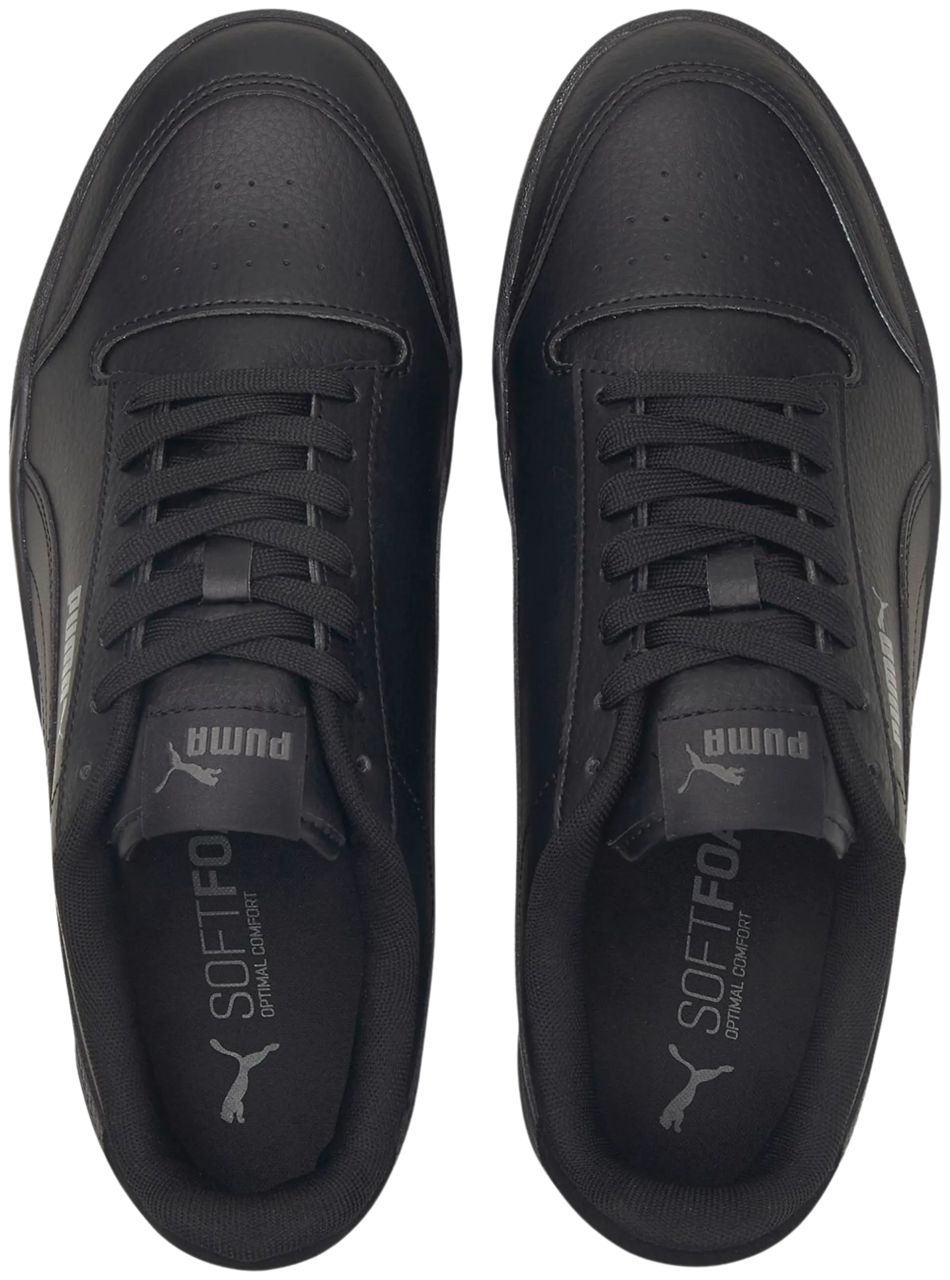 Puma naisten vapaa-ajan tennari Shuffle - Black-Dark Shadow - 6