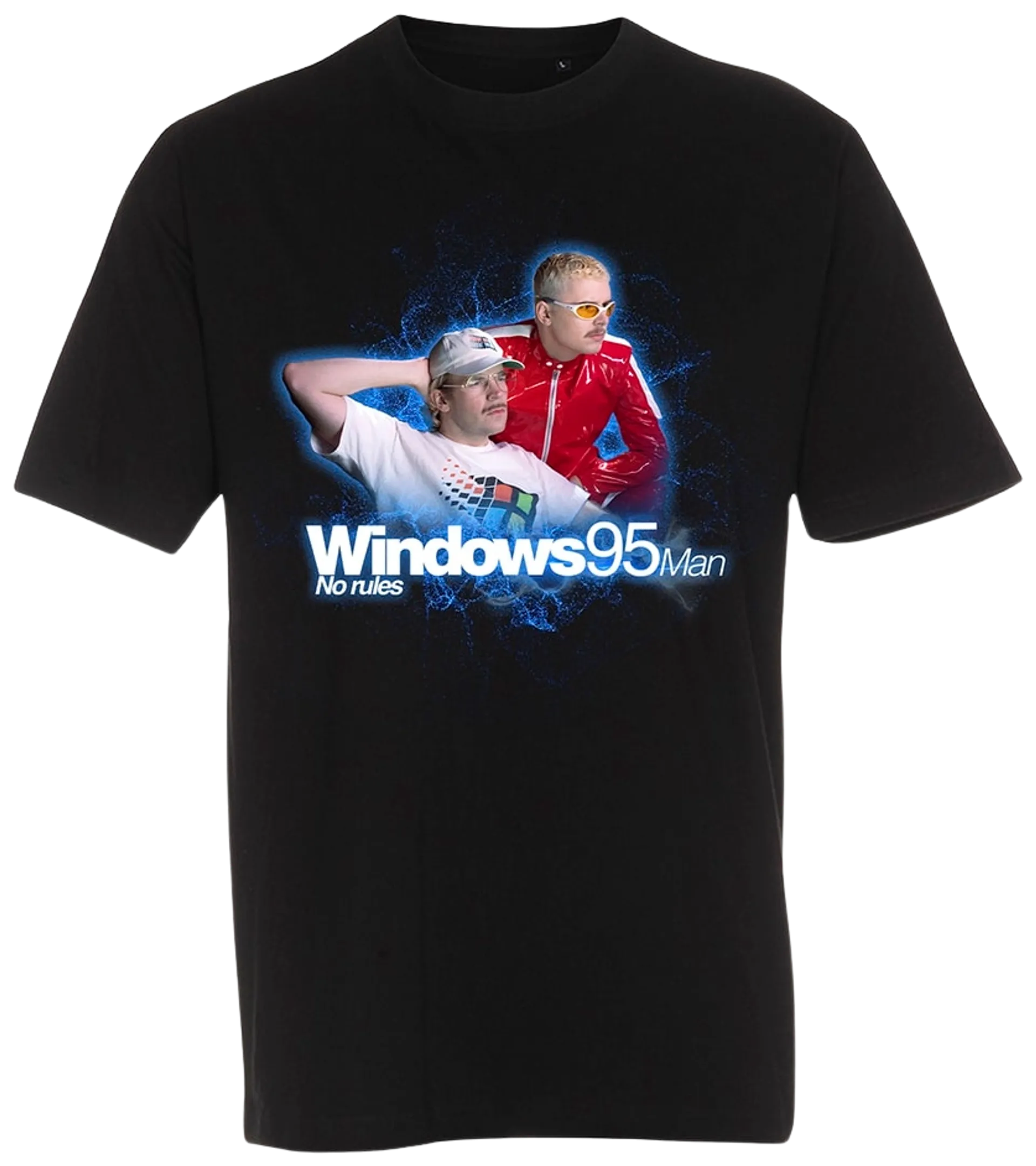 Windows95man aikuisten t-paita - BLACK