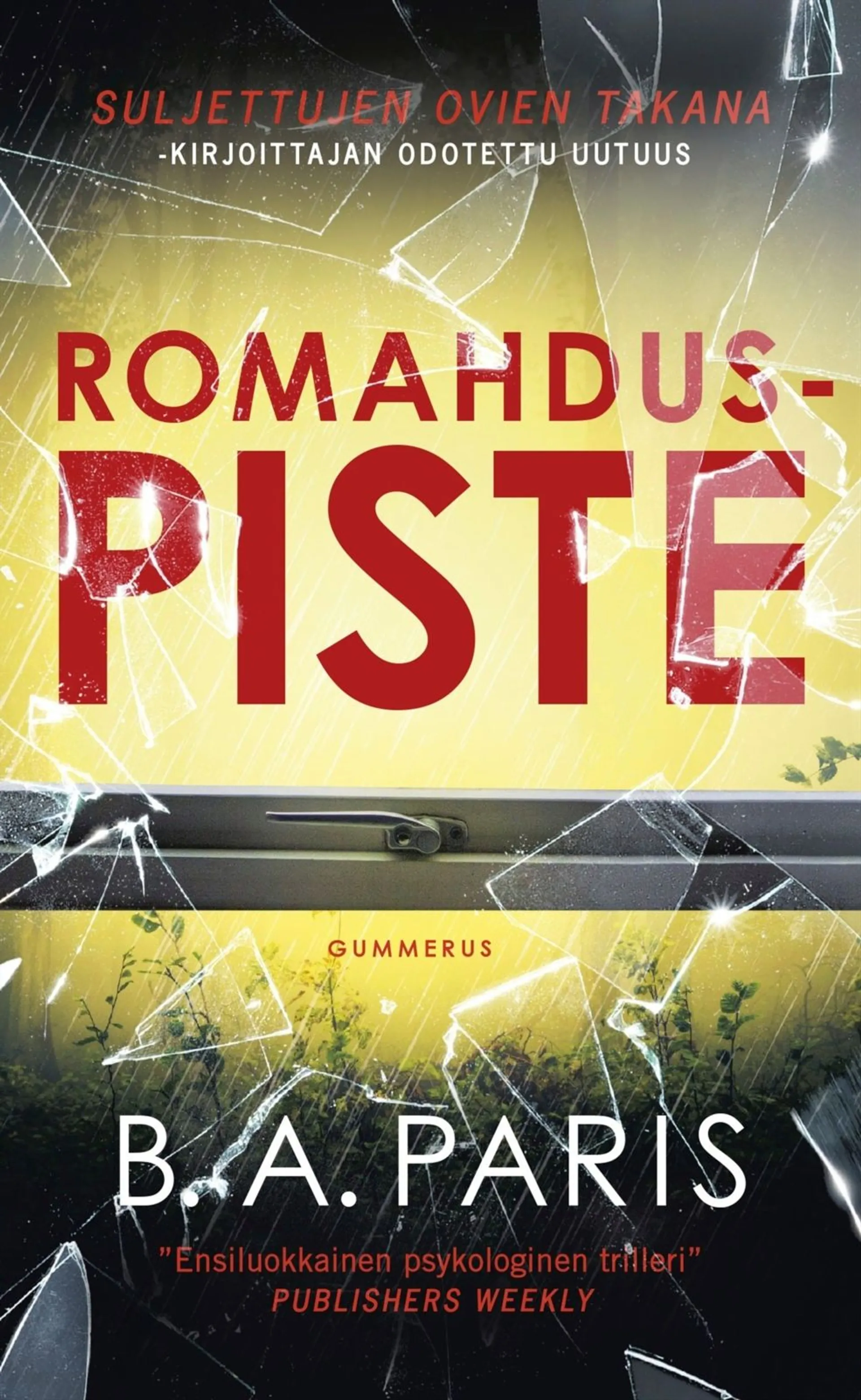 Paris, B. A.: Romahduspiste