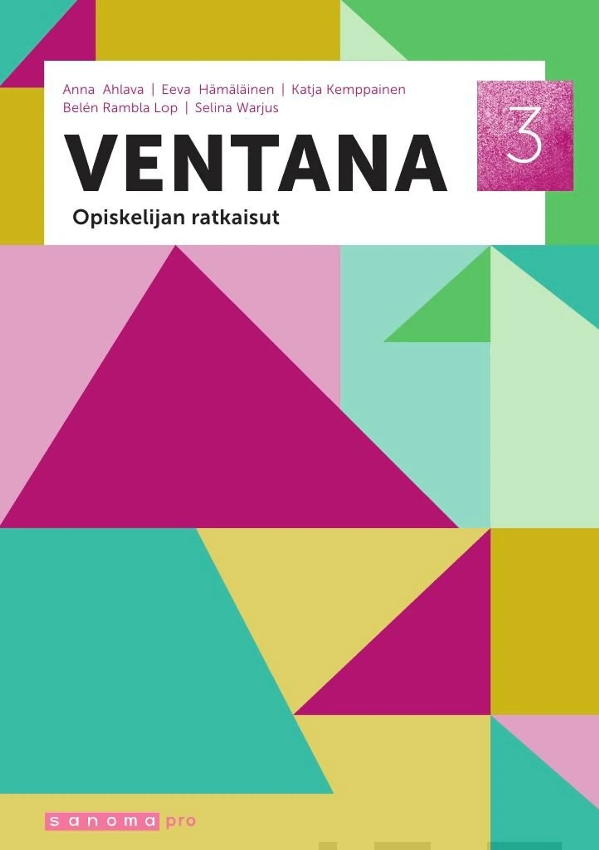 Ventana 3 Opiskelijan ratkaisut