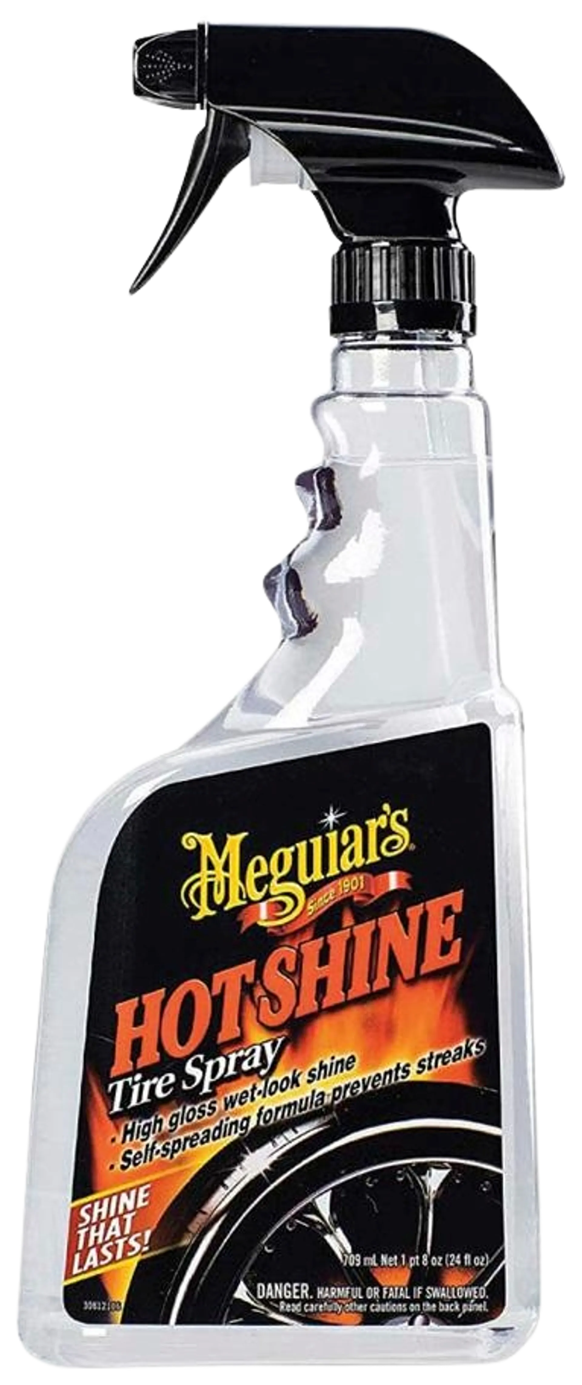 Meguiars hot shine tire spray sumutettava renagaskiilloke