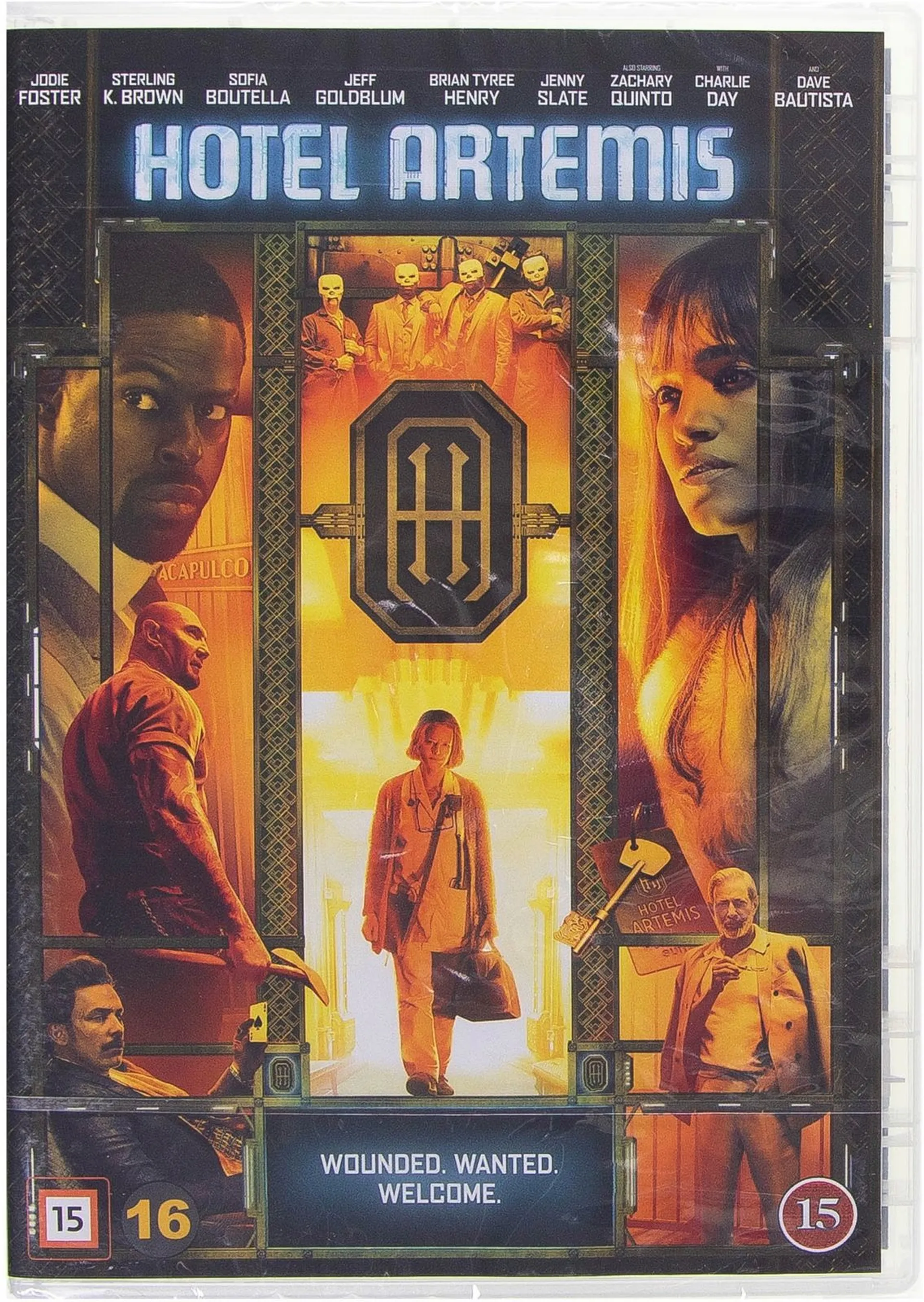 Hotel Artemis DVD