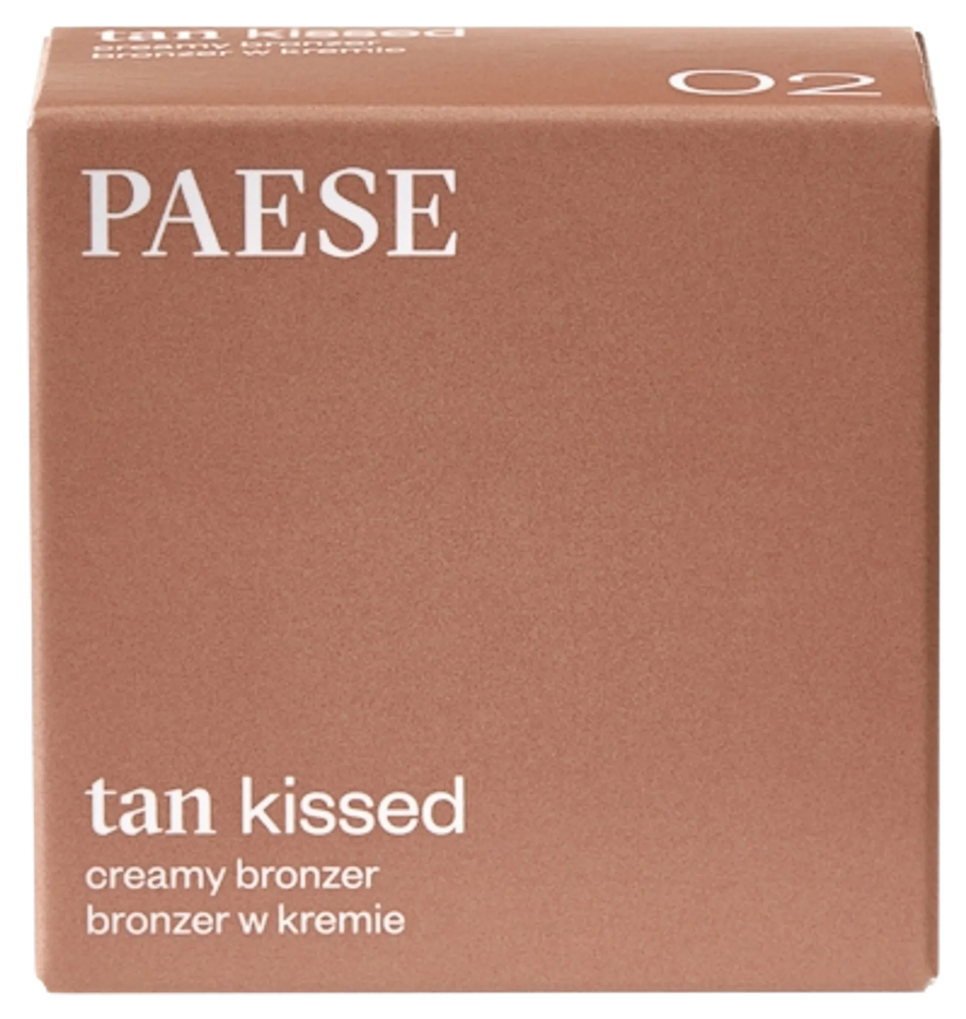 Paese voidemainen bronzer cream contour tan kissed 02 - 1