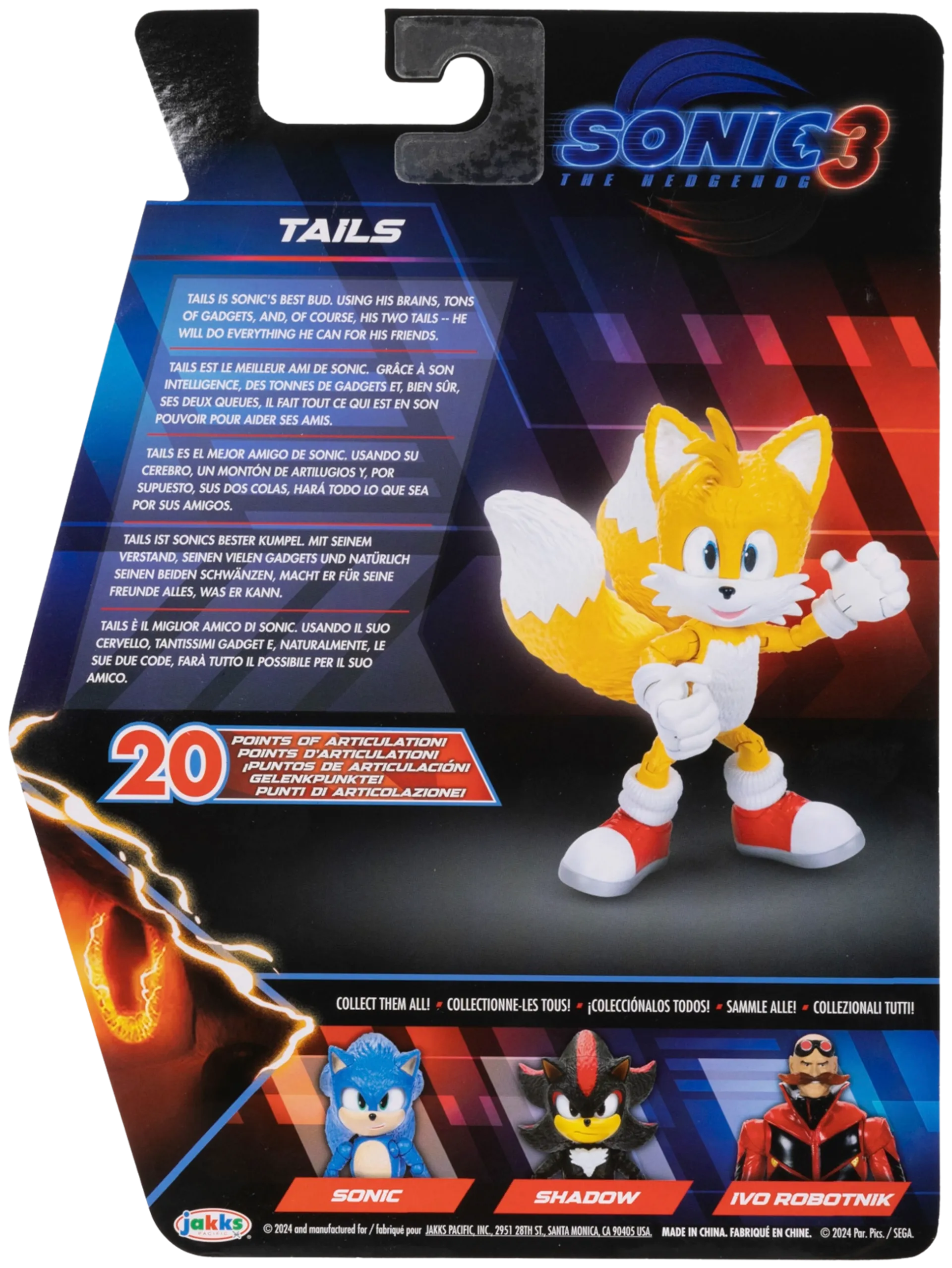 Sonic 3 Movie hahmo 5" Figures - Wave 1 - 8