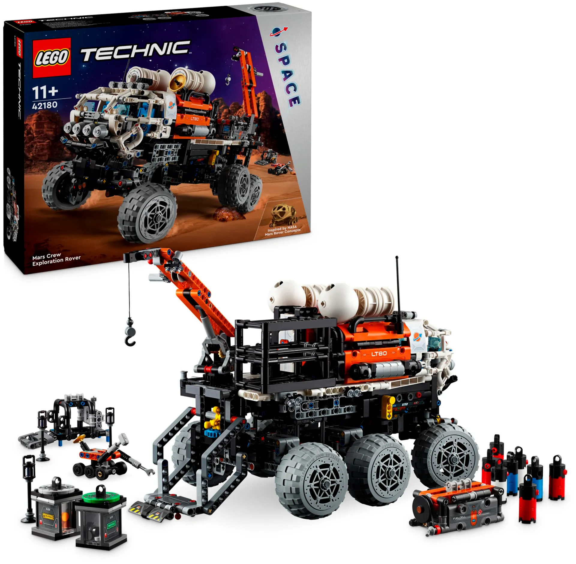 LEGO® Technic 42180 Mars-tutkijoiden kulkija - 1