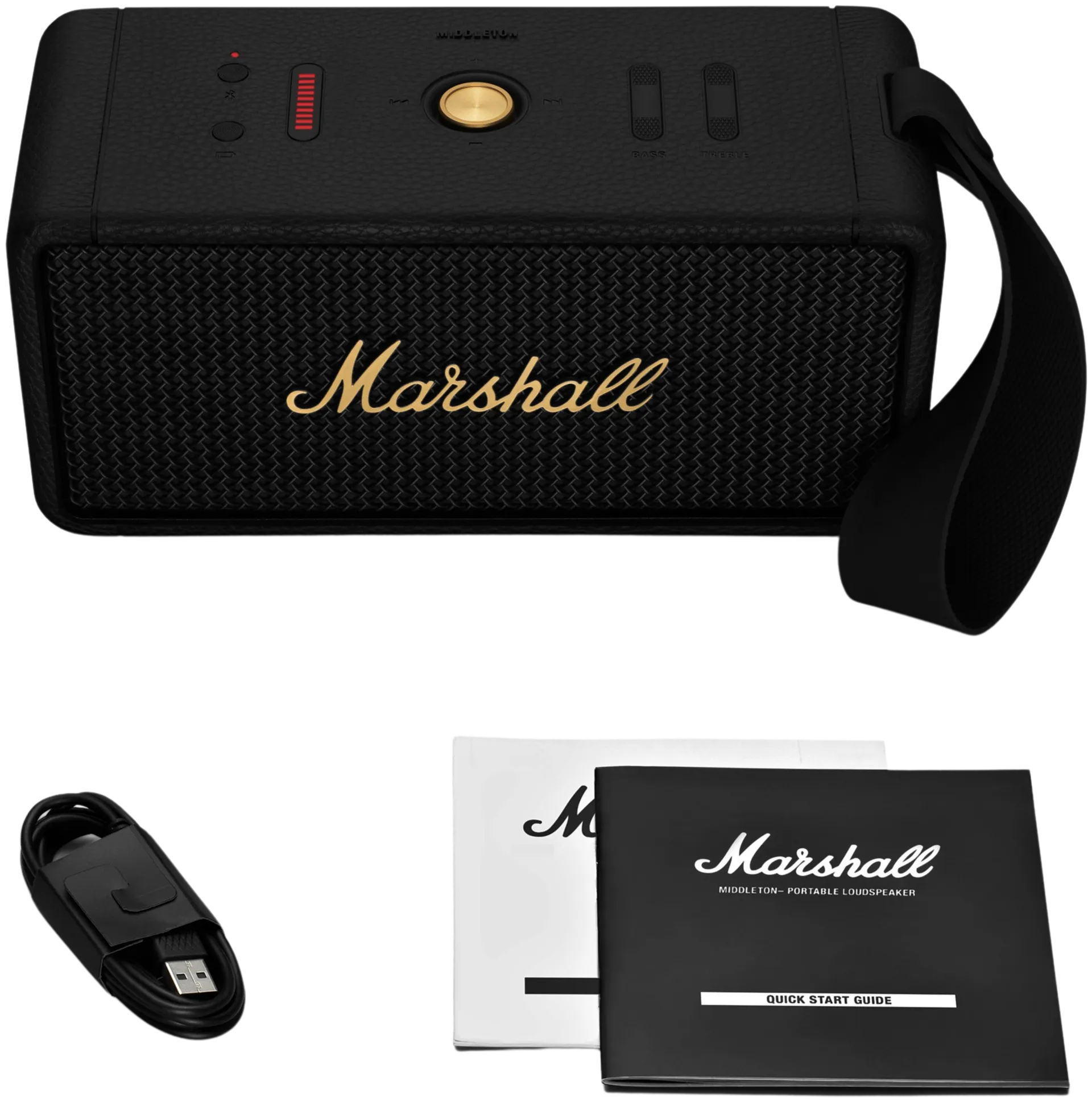 Marshall Bluetooth kaiutin Middleton musta - 5