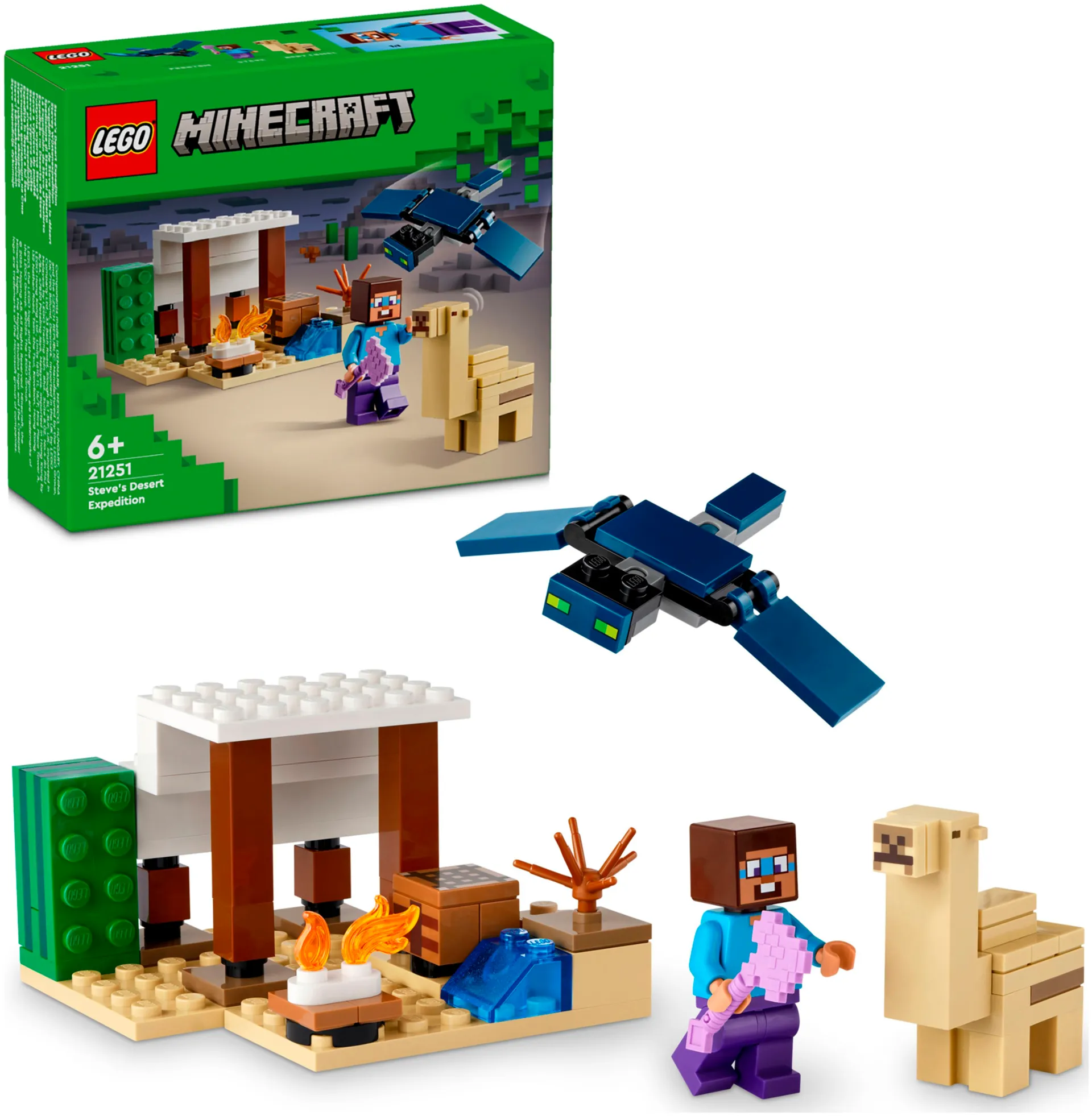 LEGO Minecraft 21251 Steven aavikkoretki - 1