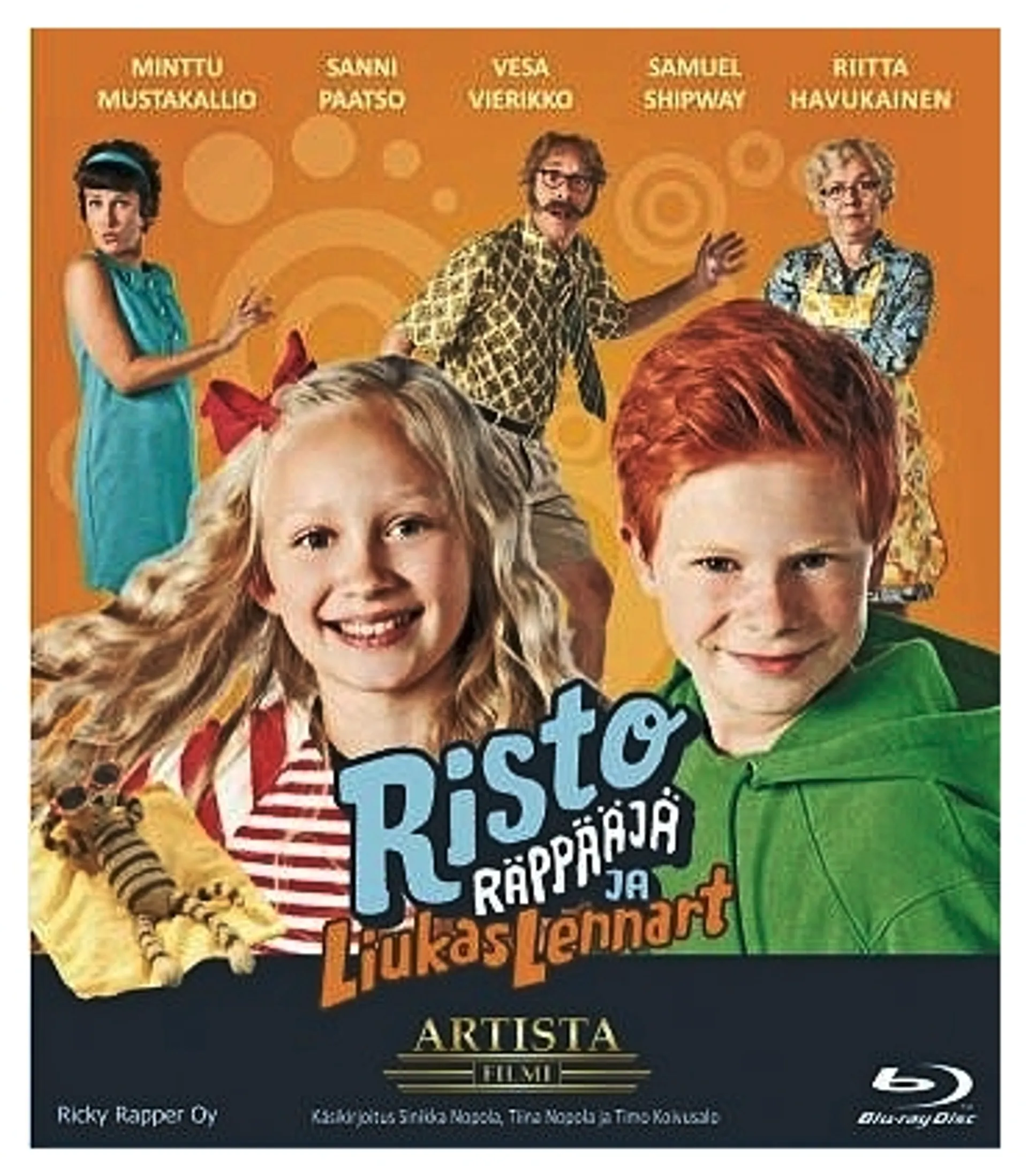 Risto Räppääjä ja Liukas Lennart Blu-ray