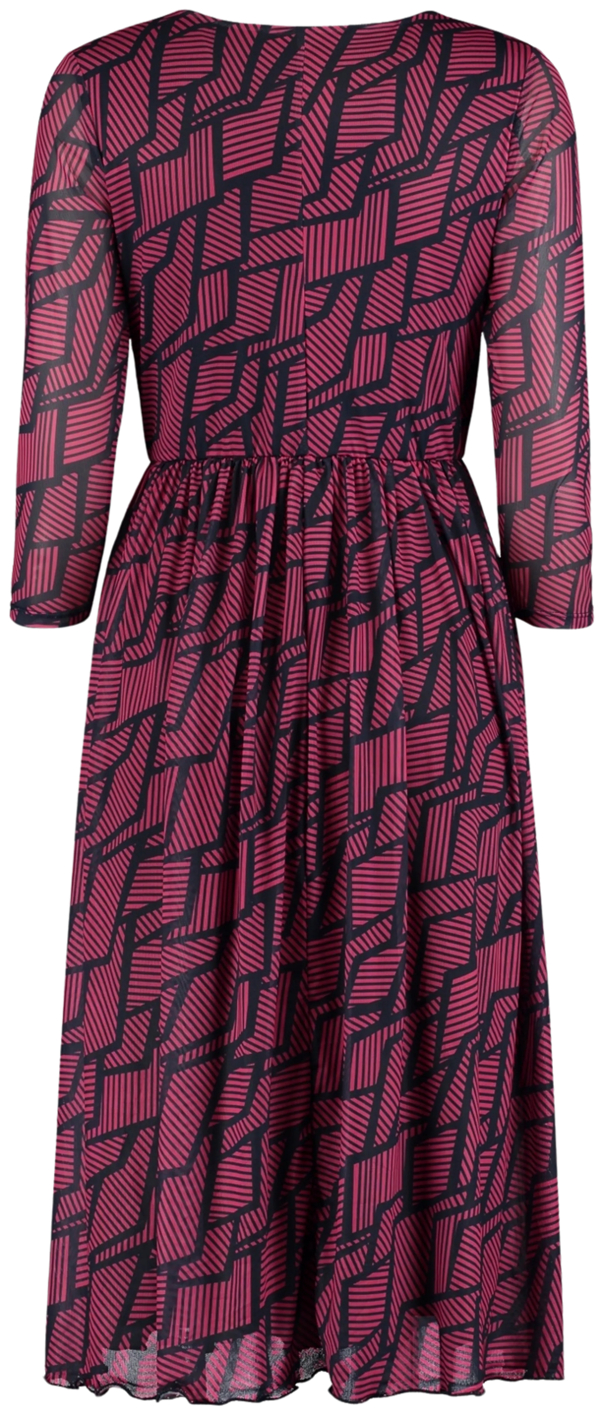 Zabaione naisten mekko Sonia KY-PR151-0241 - D4501 navy hot pink - 3