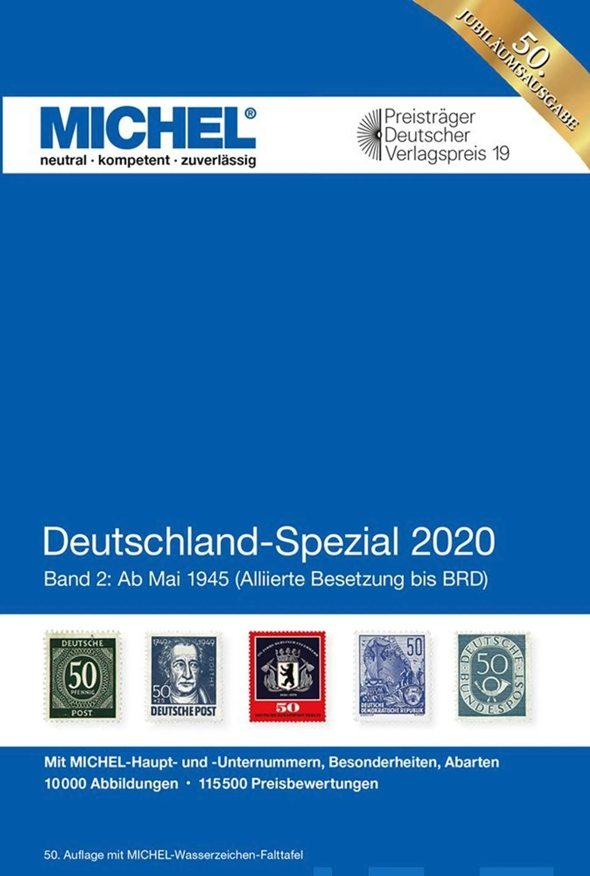 MICHEL Deutschland Spezial 2020 - Band 2: Ab Mai 1945 (Alliierte Besetzung bis Bundesrepublik Deutschland